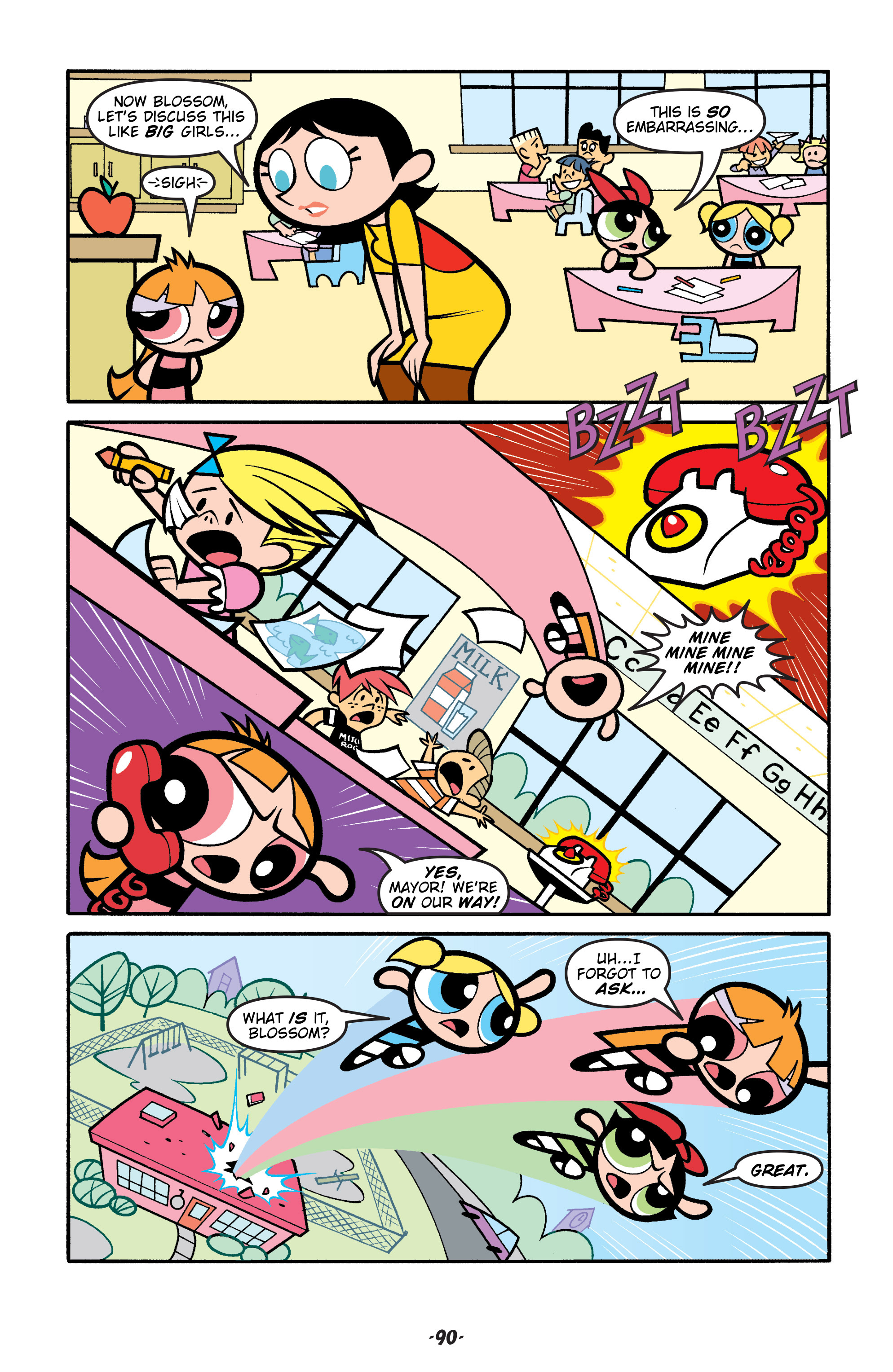 Read online Powerpuff Girls Classics comic -  Issue # TPb 4 - 91