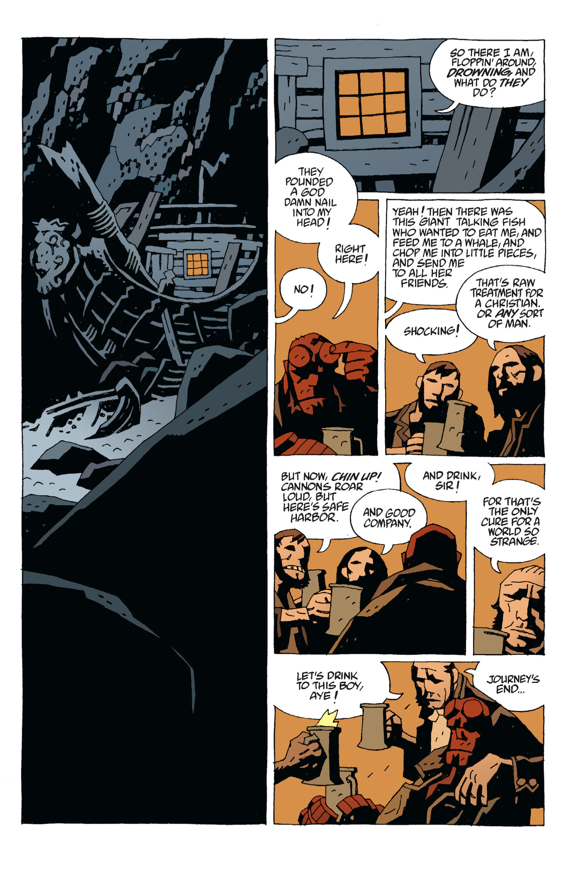 Read online Hellboy comic -  Issue #6 - 71