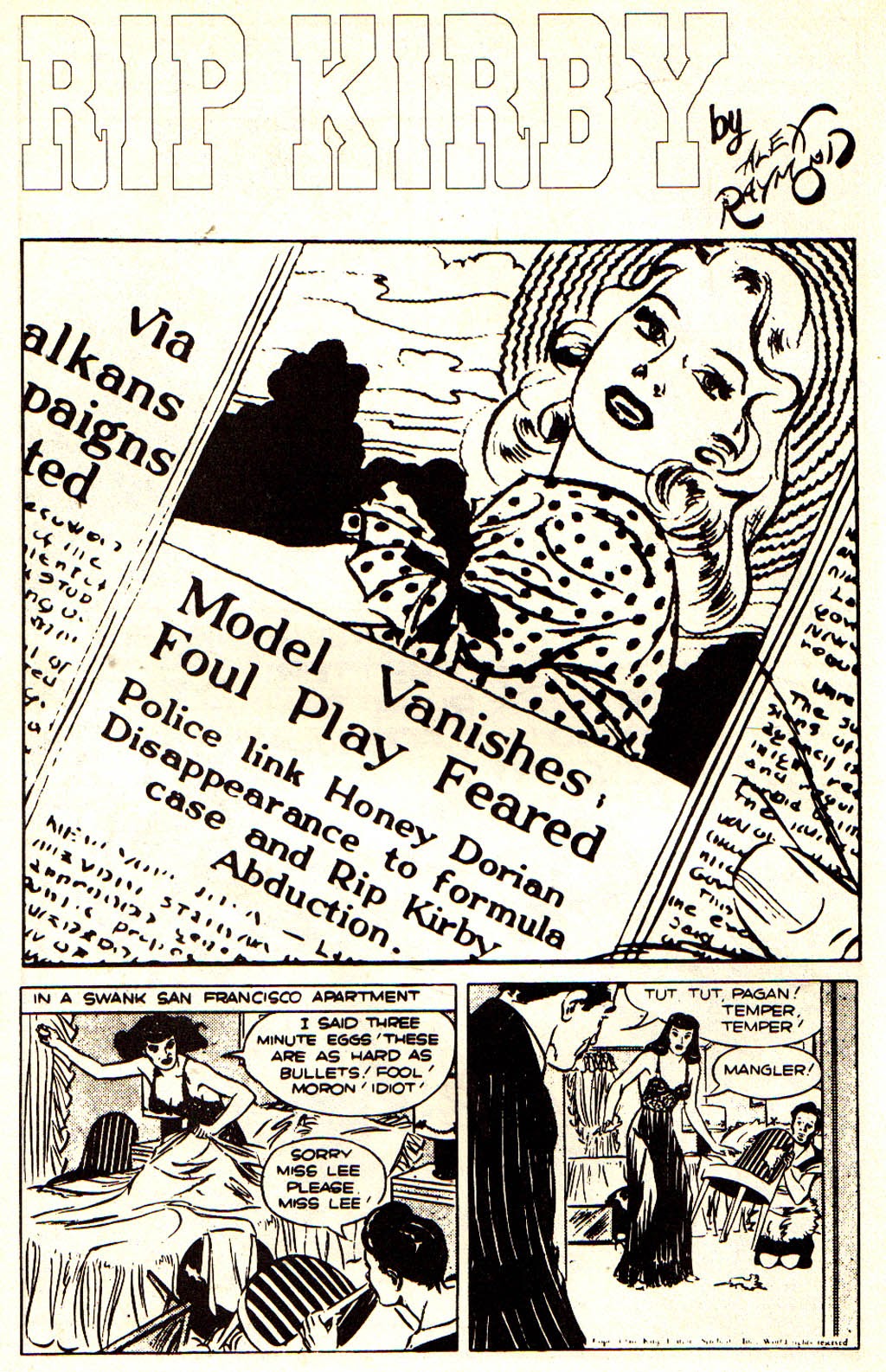 Read online Official Rip Kirby comic -  Issue #3 - 10