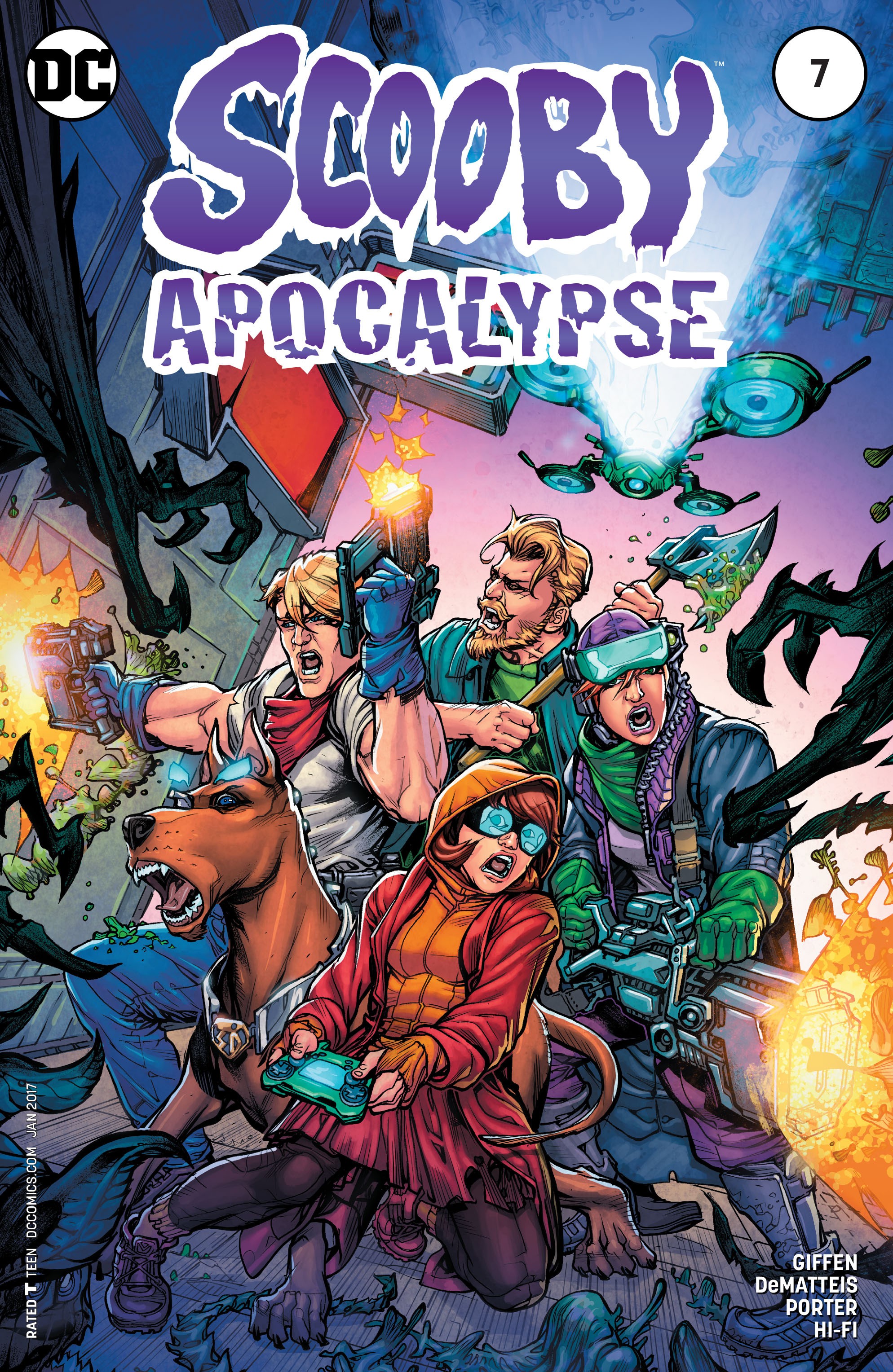 Read online Scooby Apocalypse comic -  Issue #7 - 1