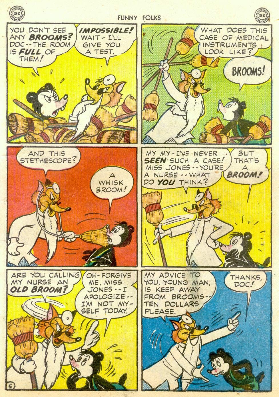 Read online Funny Folks comic -  Issue #6 - 41