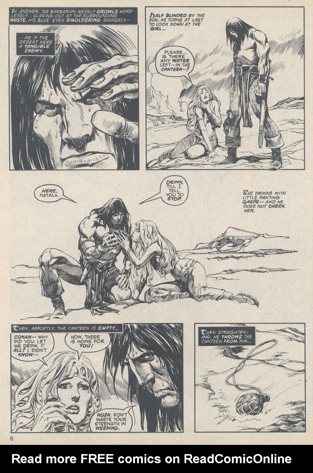 The Savage Sword Of Conan issue 20 - Page 6