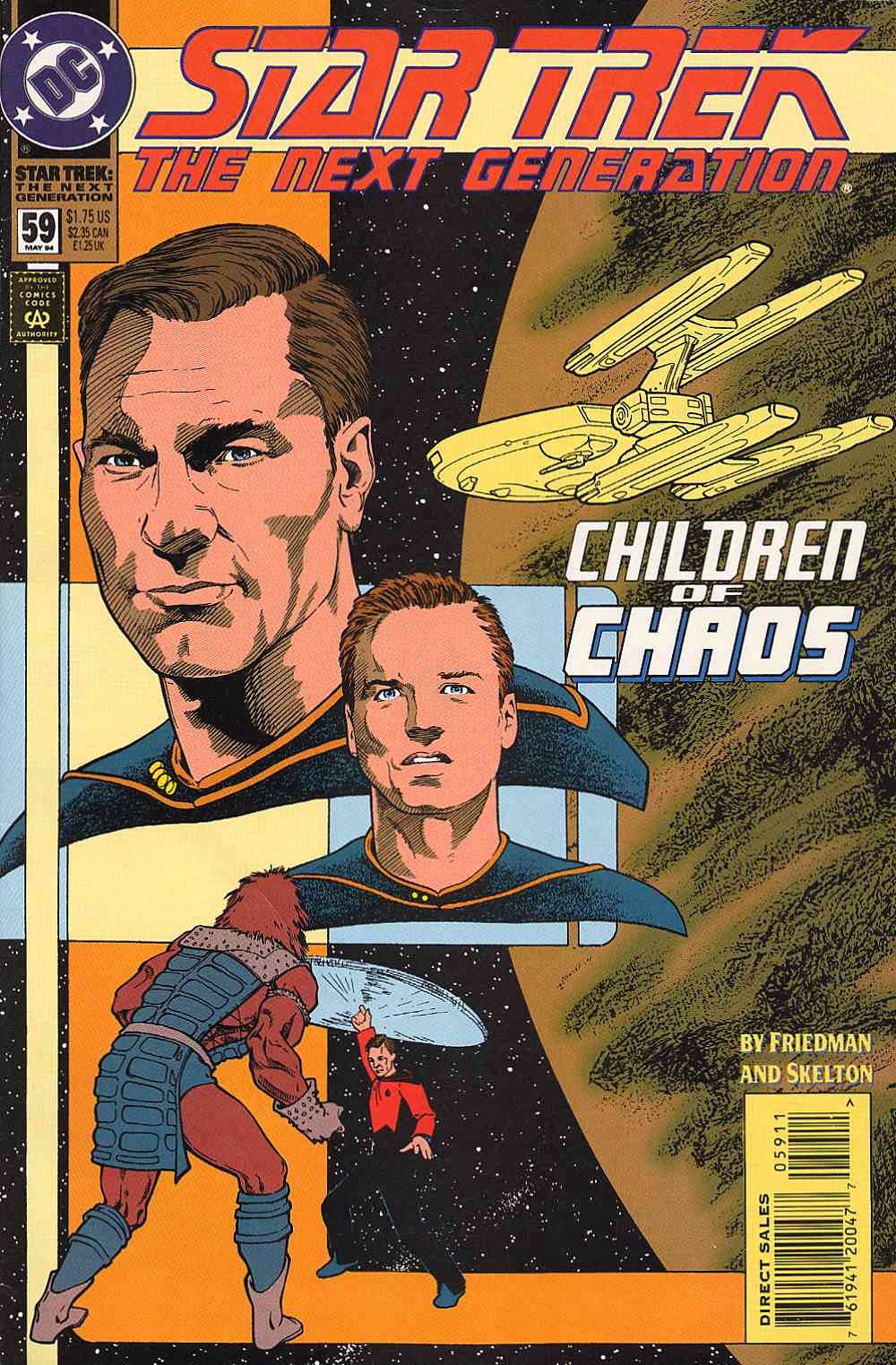 Read online Star Trek: The Next Generation (1989) comic -  Issue #59 - 1