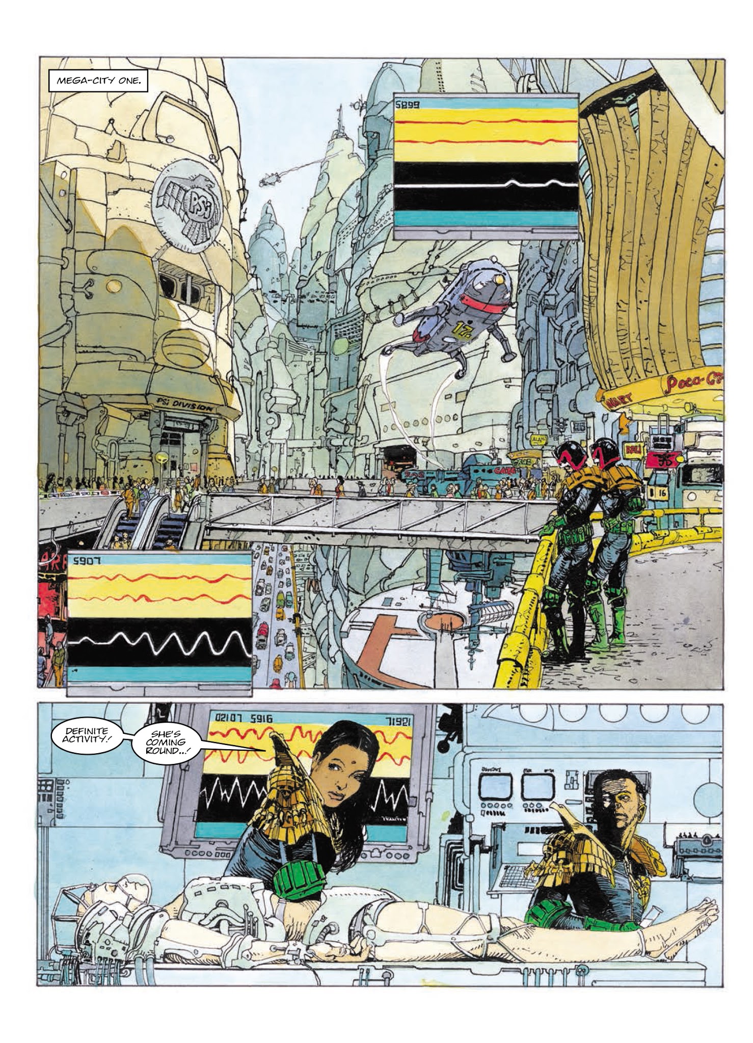 Read online Judge Anderson: The Psi Files comic -  Issue # TPB 4 - 135