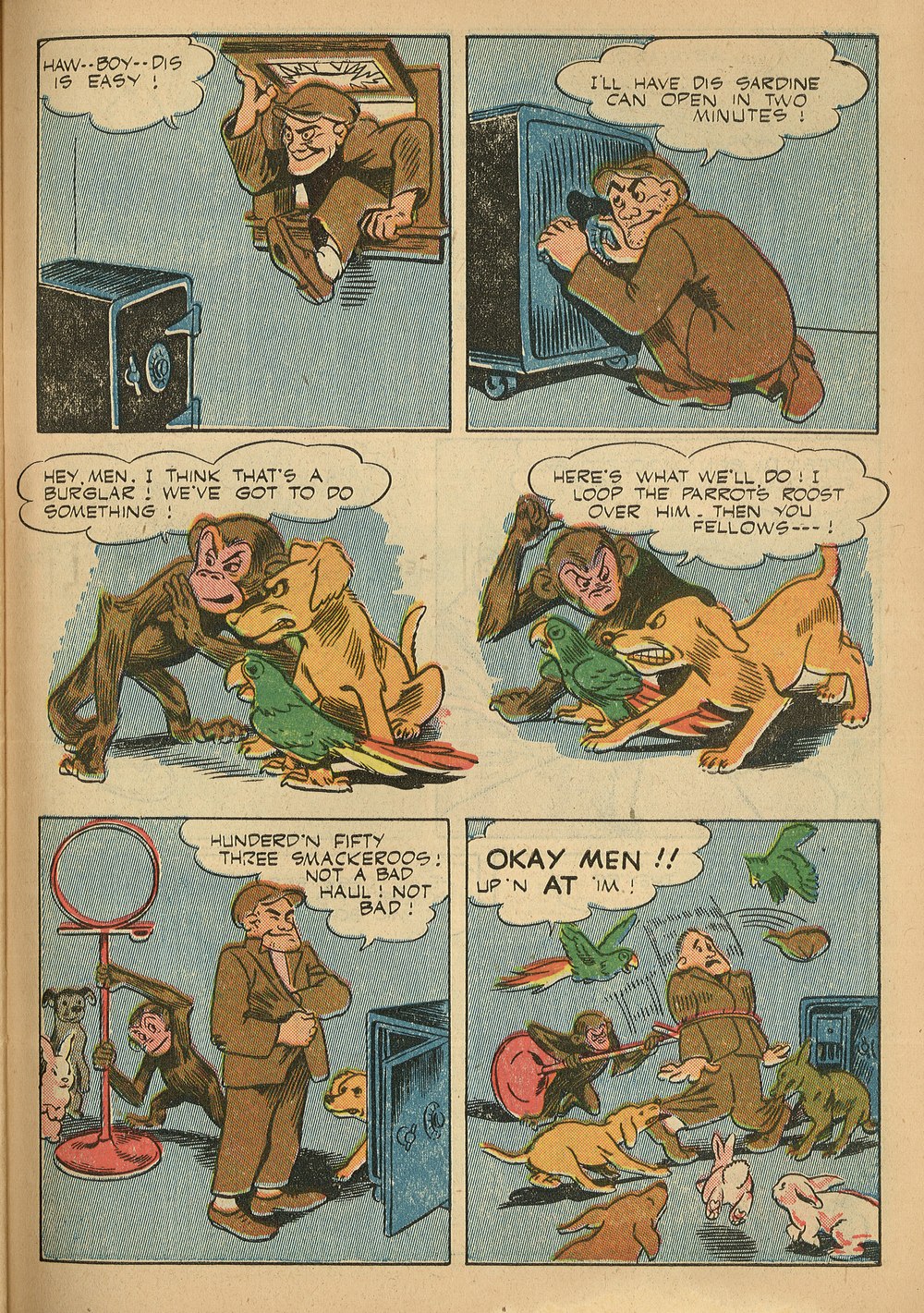 Read online Animal Comics comic -  Issue #24 - 47