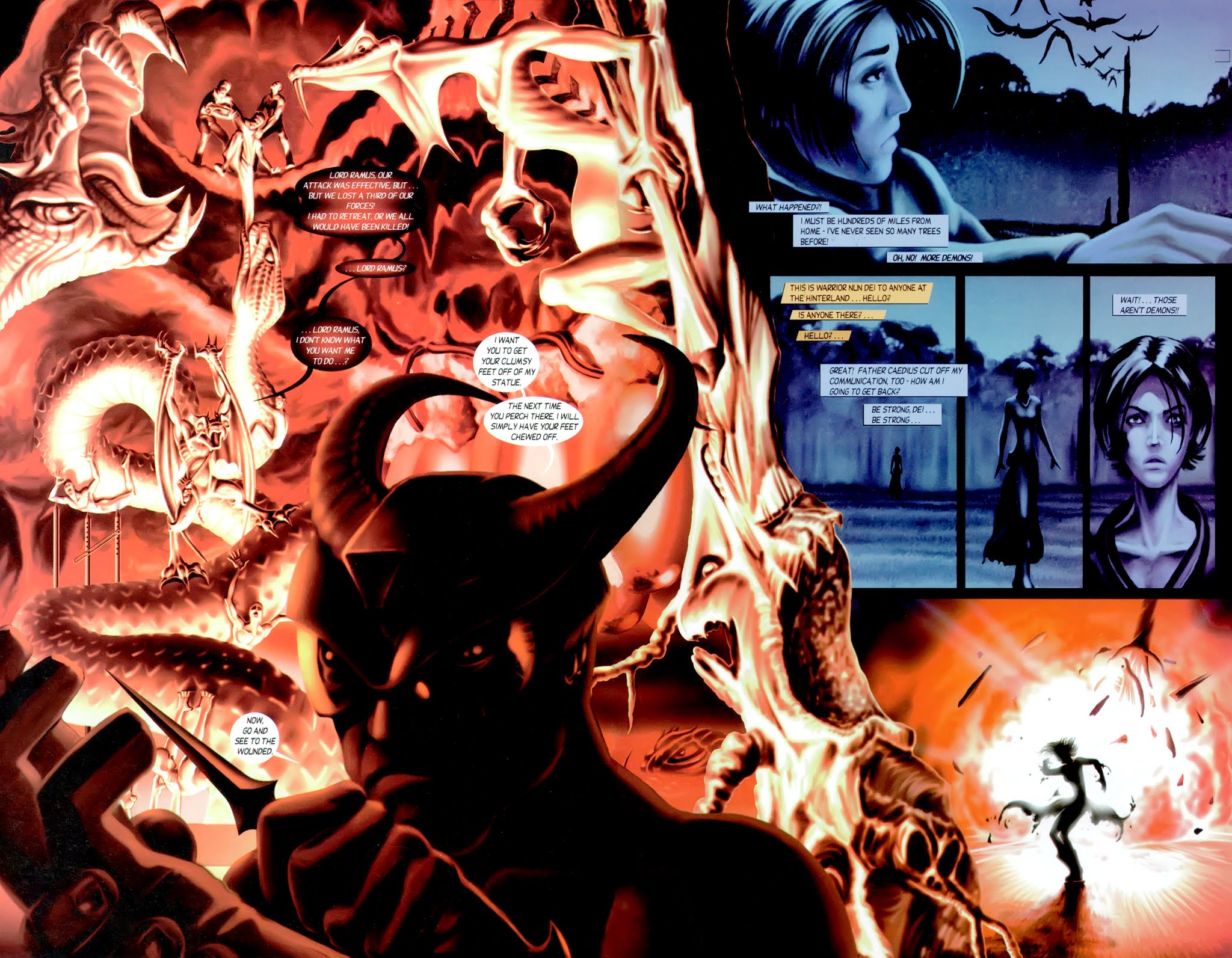 Read online Warrior Nun Dei: Aftertime comic -  Issue #1 - 22