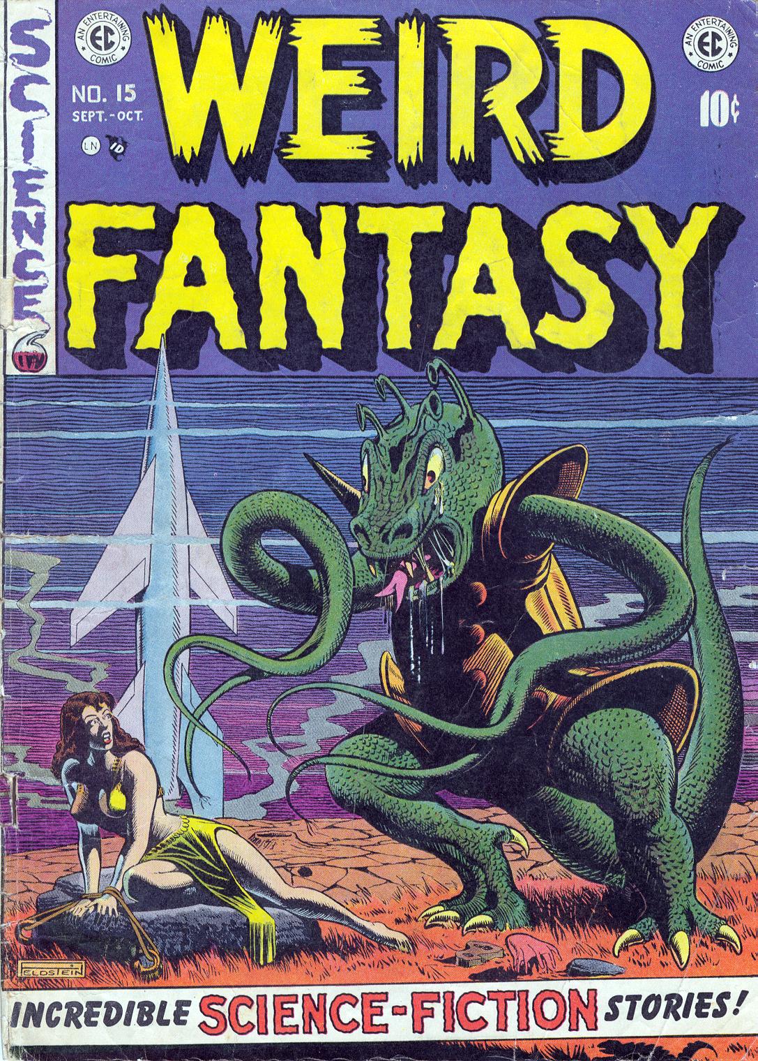 Read online Weird Fantasy (1951) comic -  Issue #15 - 1