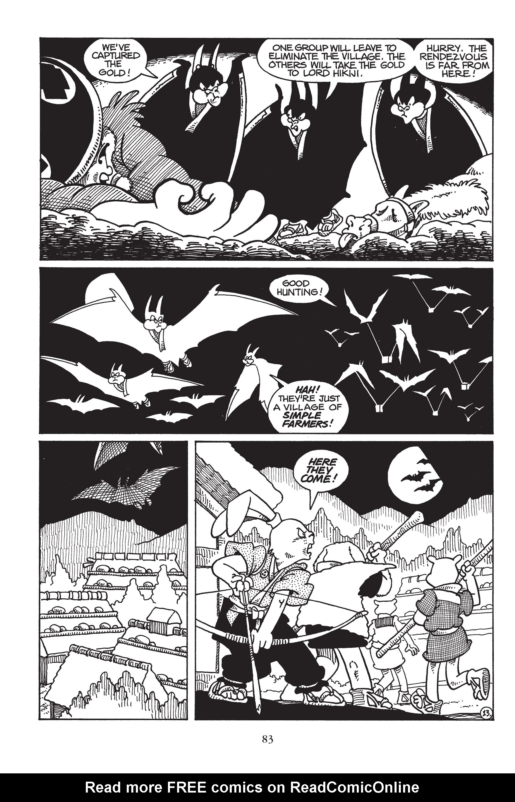 Read online Usagi Yojimbo (1987) comic -  Issue # _TPB 5 - 82