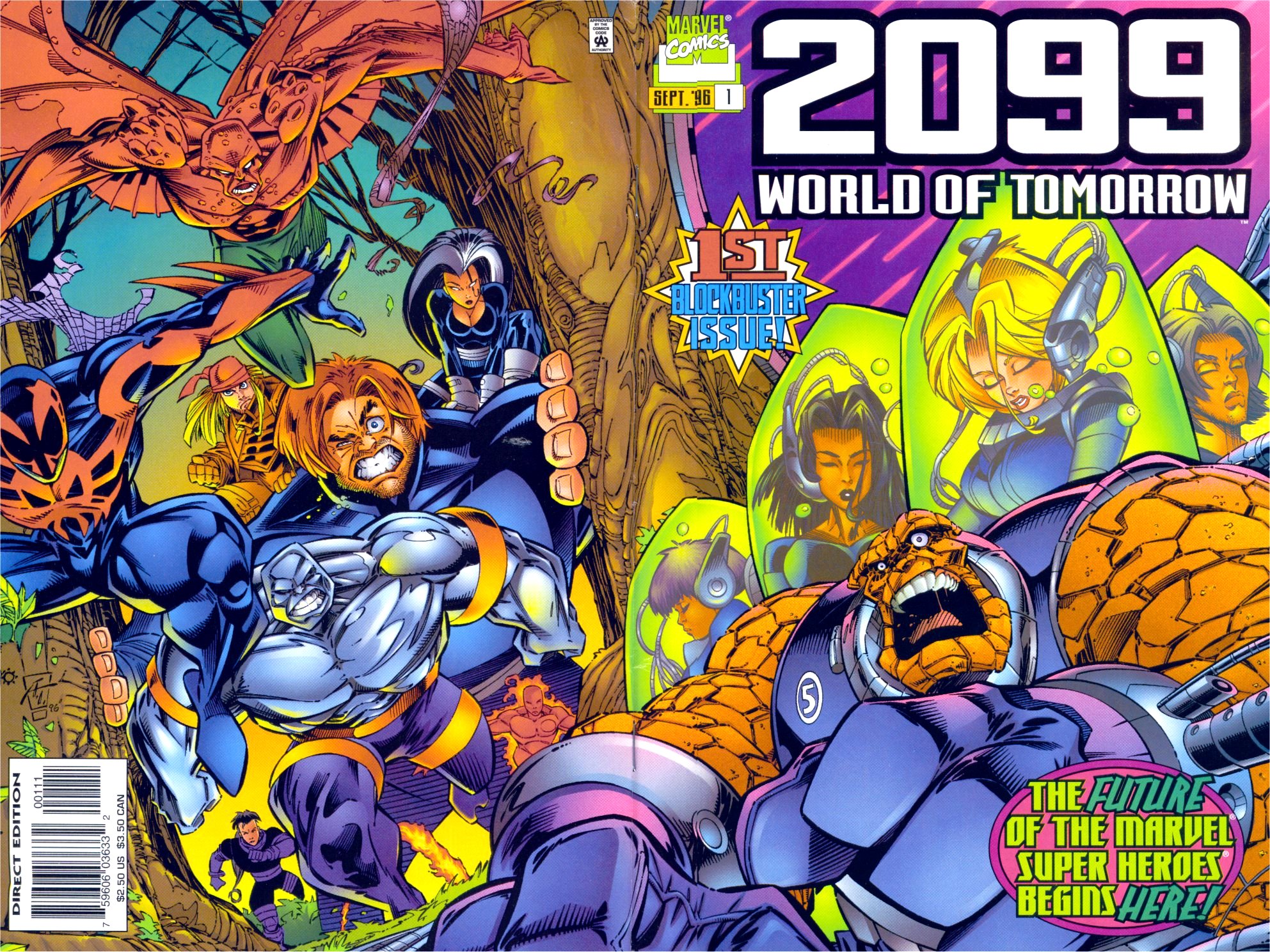 Read online 2099: World of Tomorrow comic -  Issue #1 - 3