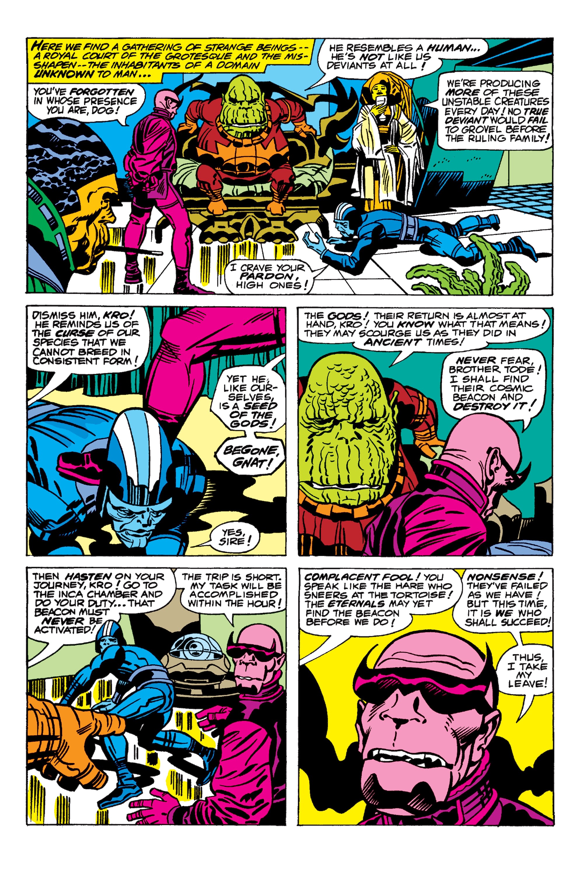 Read online The Eternals by Jack Kirby: The Complete Collection comic -  Issue # TPB (Part 1) - 11