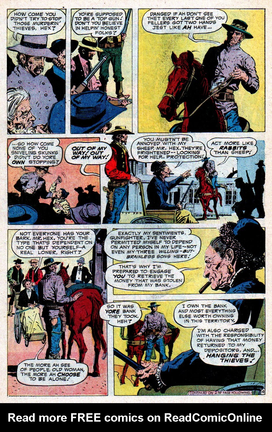 Read online Weird Western Tales (1972) comic -  Issue #17 - 6