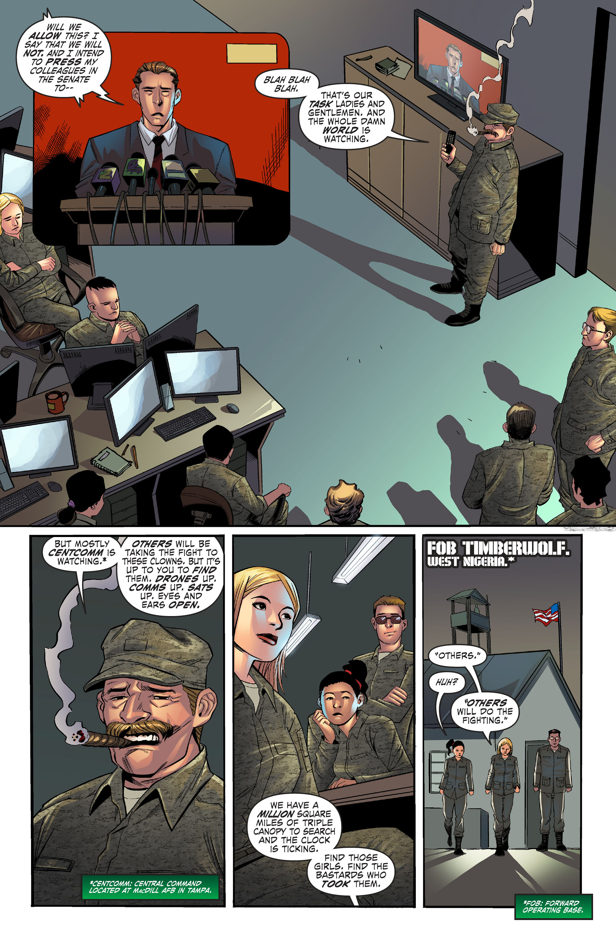 Read online Militia comic -  Issue #1 - 6