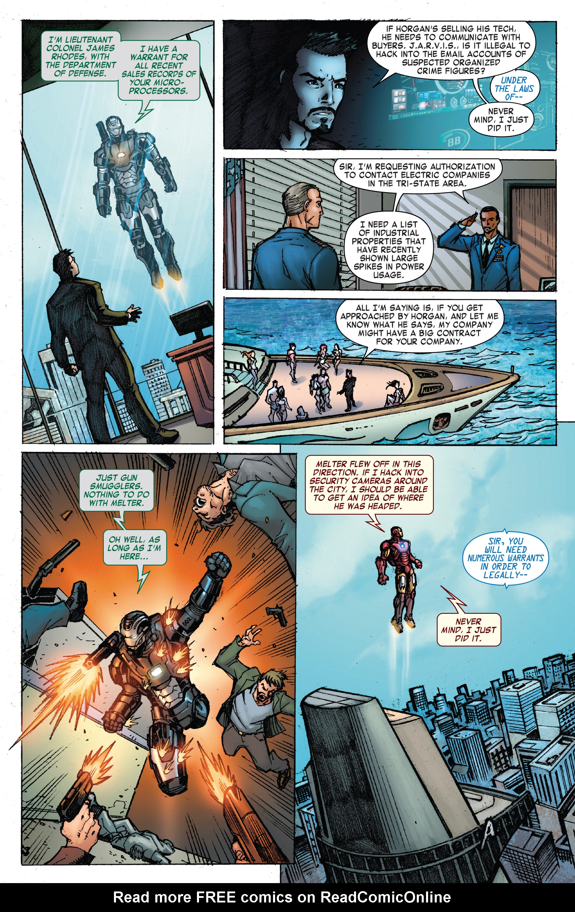 Read online Iron Man: The Coming of the Melter comic -  Issue # Full - 11