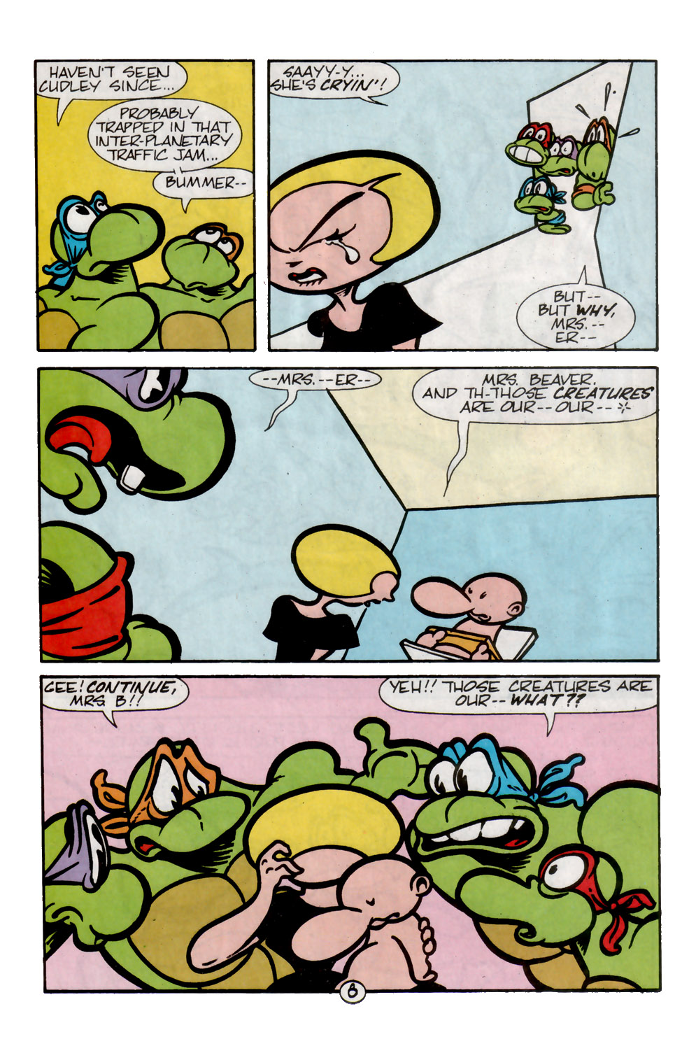 Read online Teenage Mutant Ninja Turtles Adventures (1989) comic -  Issue # _Special 8 - 9