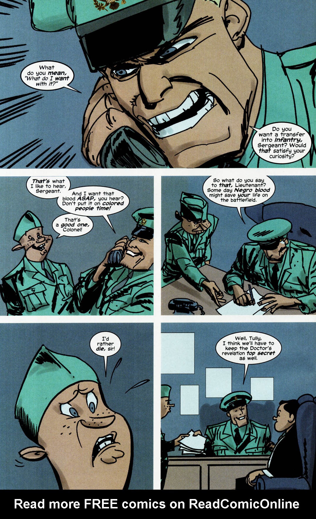 Read online Truth: Red, White & Black comic -  Issue #3 - 5