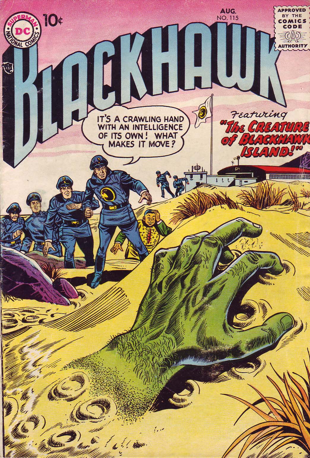 Read online Blackhawk (1957) comic -  Issue #115 - 1