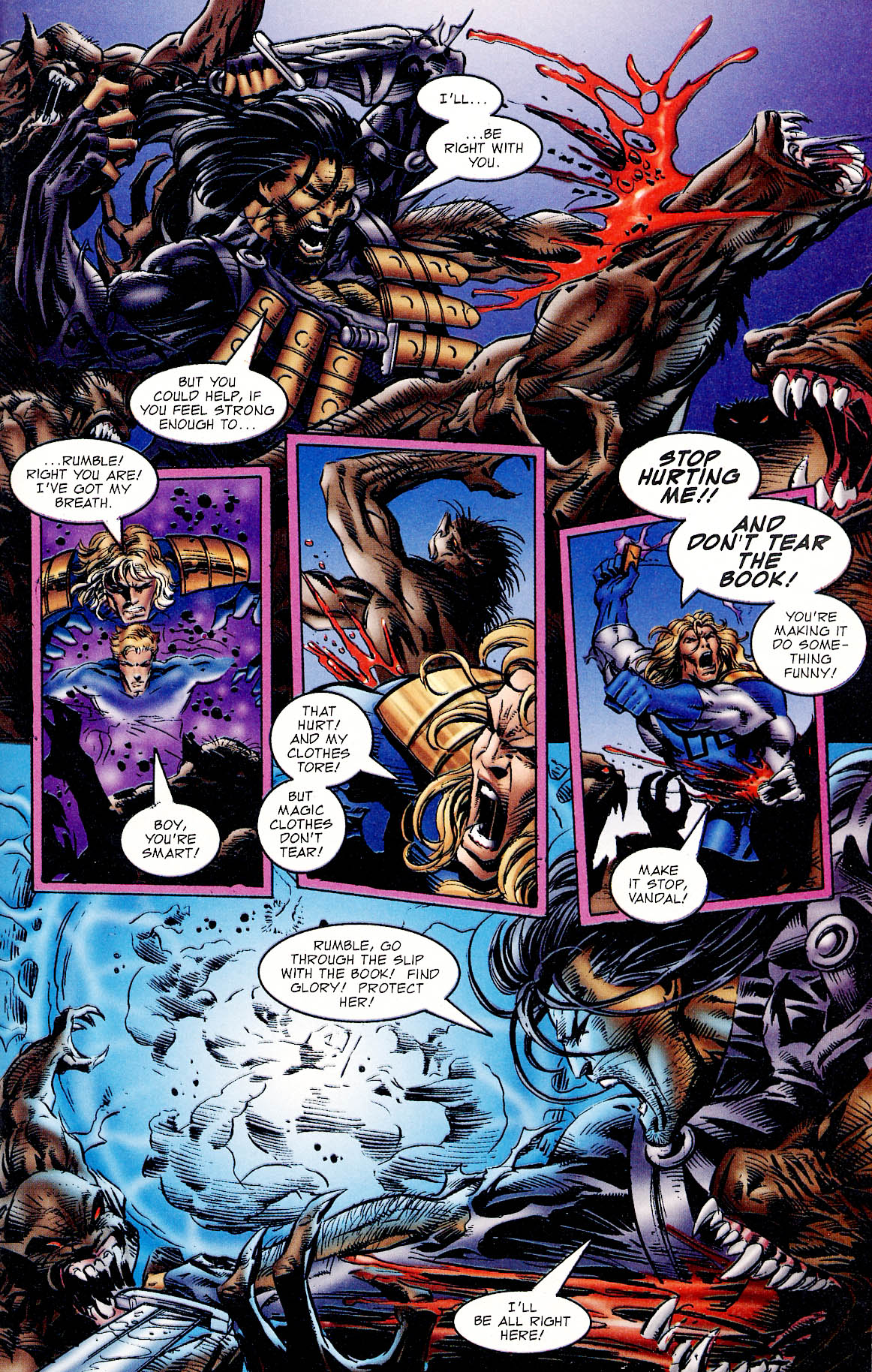 Read online Glory comic -  Issue #4 - 22