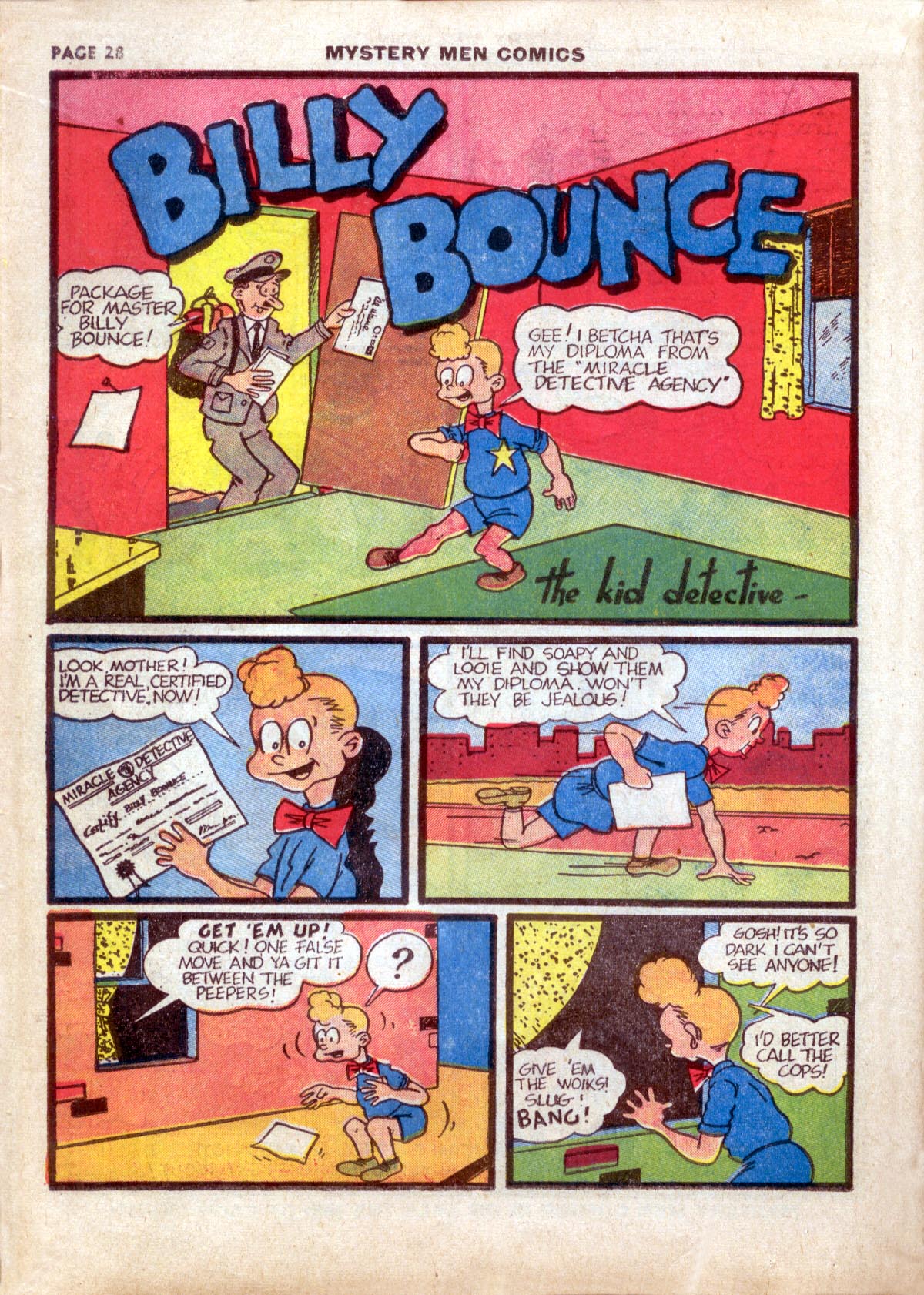 Read online Mystery Men Comics comic -  Issue #13 - 32