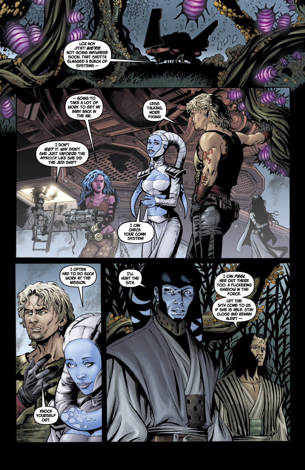 Read online Star Wars: Legacy (2006) comic -  Issue #5 - 21