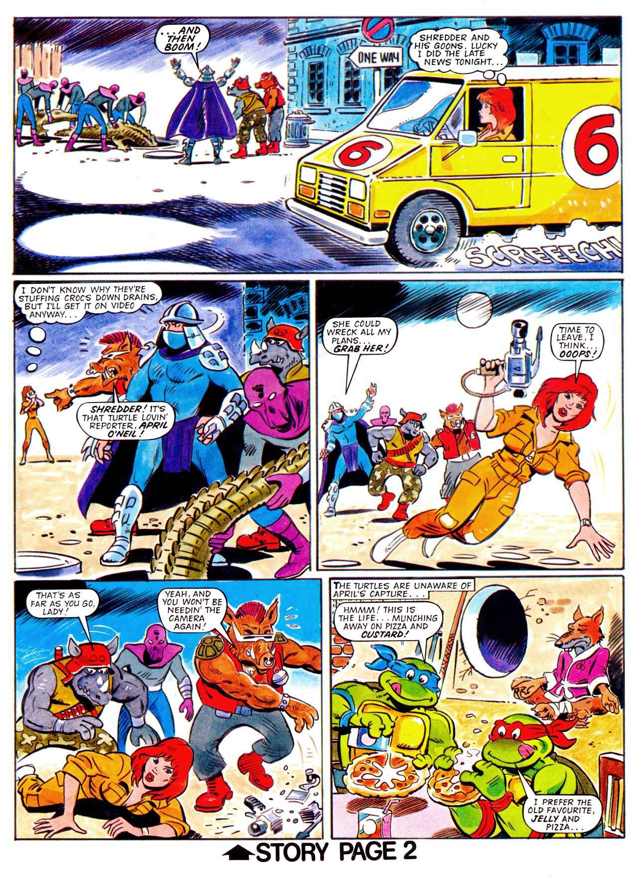 Read online Teenage Mutant Hero Turtles Adventures comic -  Issue #15 - 3