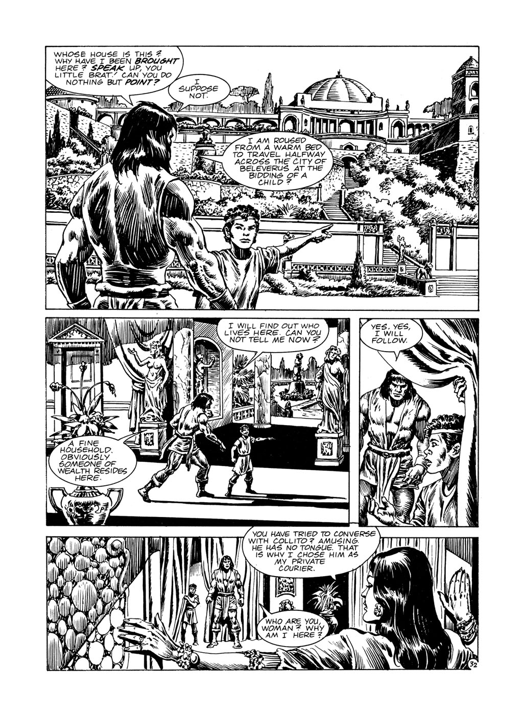 Read online The Savage Sword Of Conan comic -  Issue #146 - 37