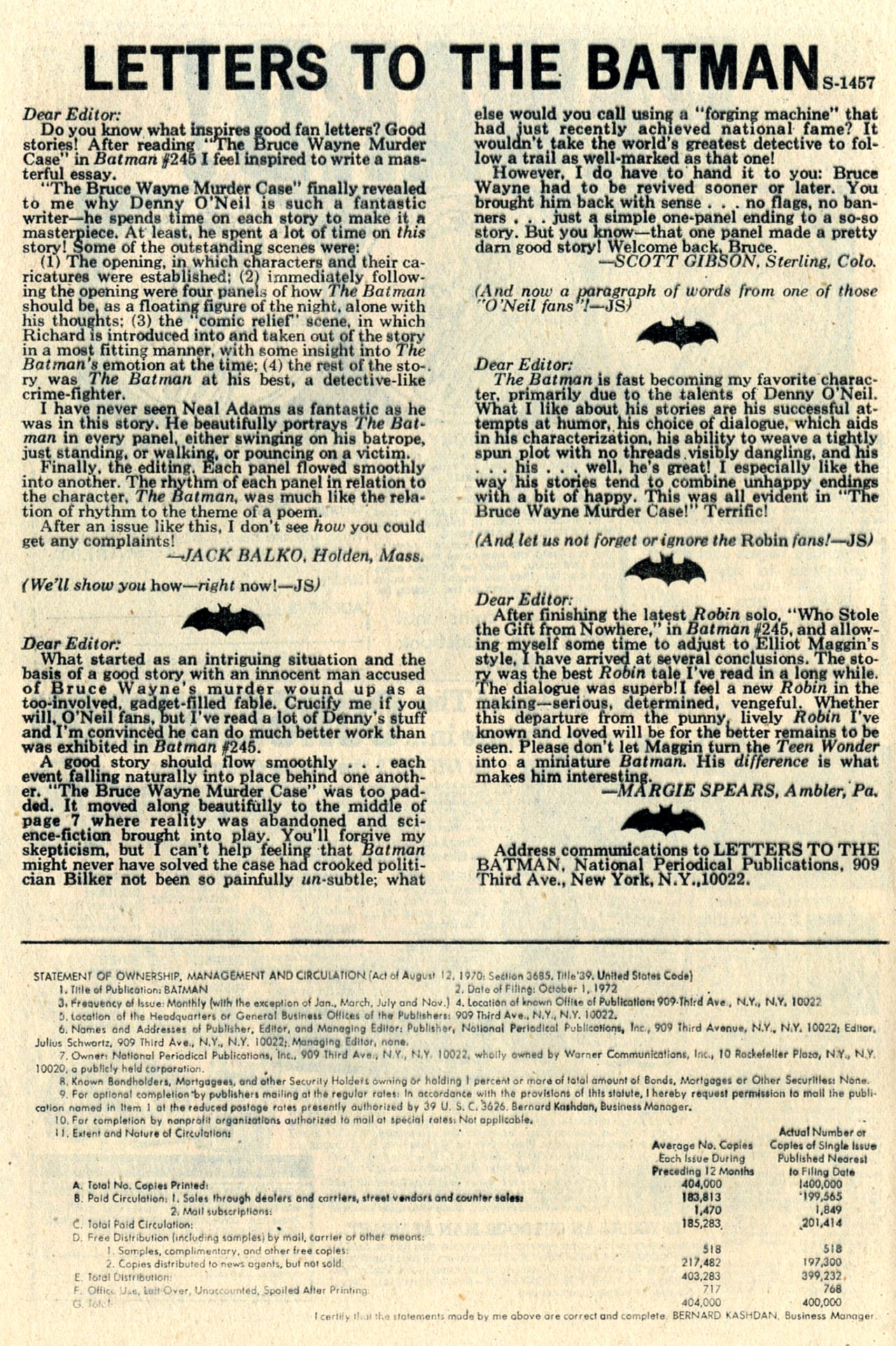 Read online Batman (1940) comic -  Issue #248 - 20