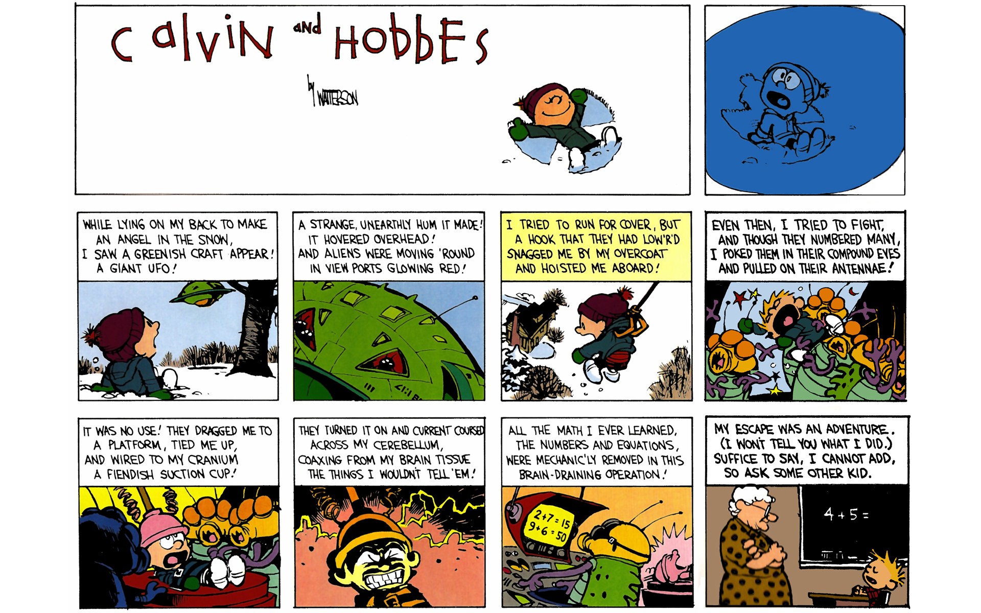 Read online Calvin and Hobbes comic -  Issue #7 - 135