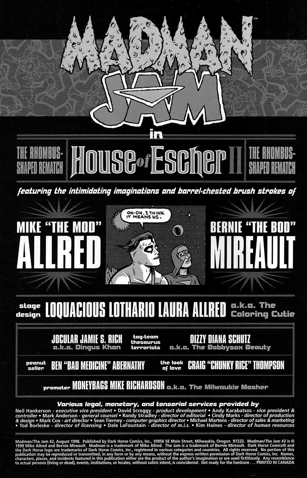 Read online Madman/The Jam comic -  Issue #2 - 2