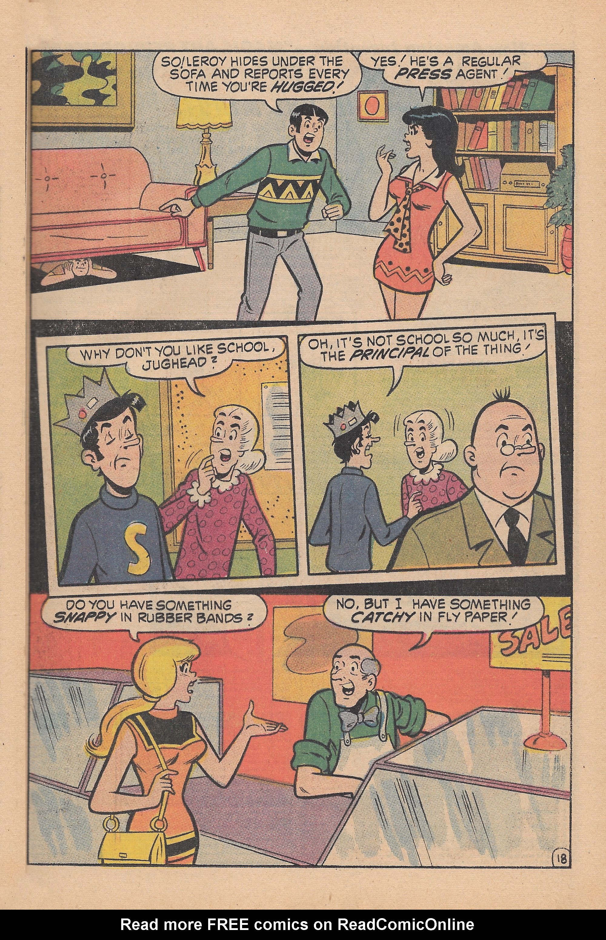 Read online Archie's TV Laugh-Out comic -  Issue #5 - 41