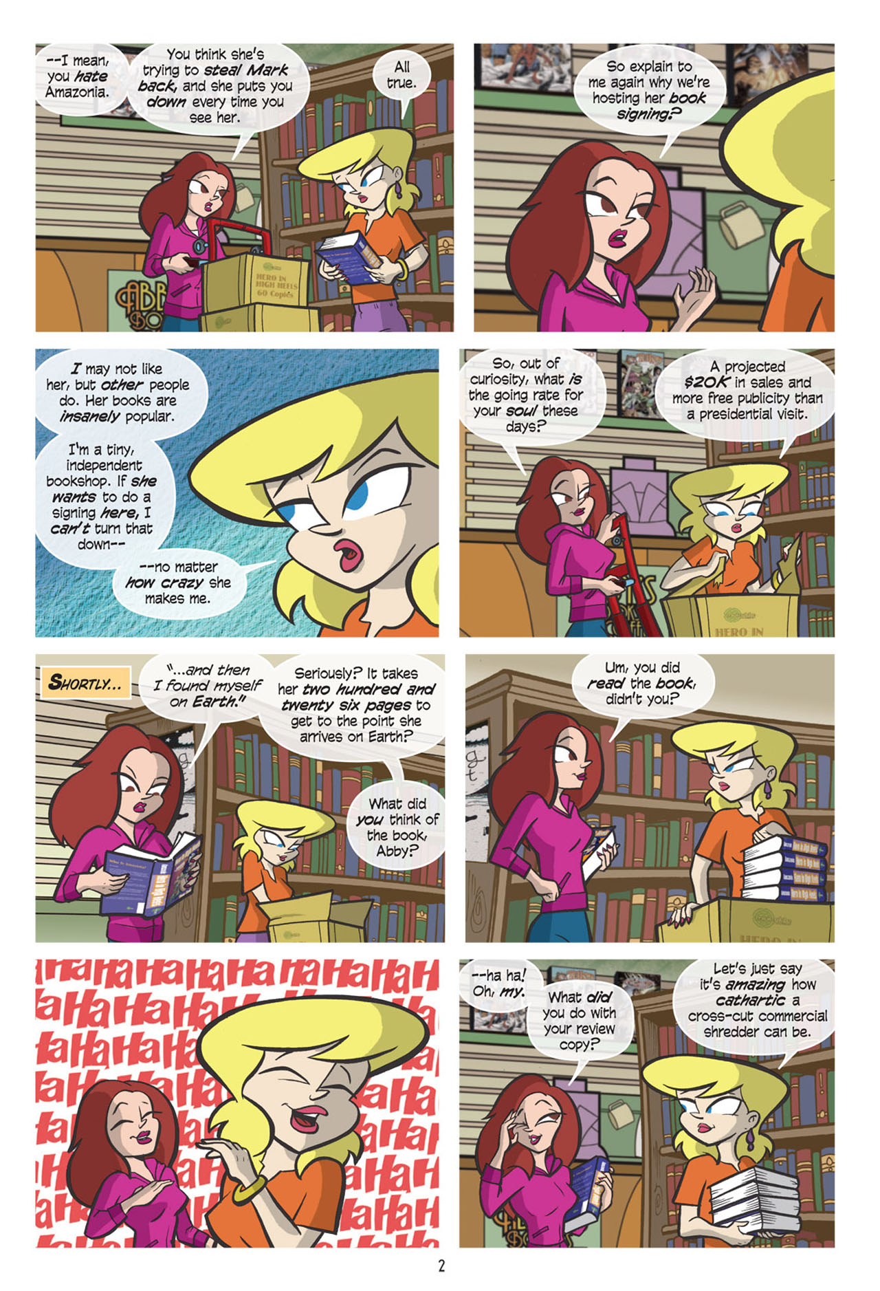 Read online Love and Capes comic -  Issue #6 - 4