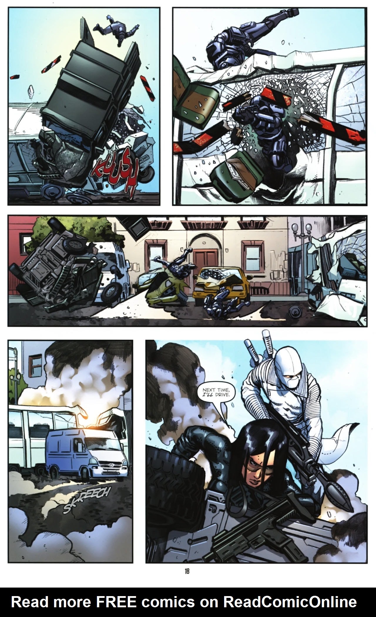Read online G.I. Joe: Rise Of Cobra Movie Adaptation comic -  Issue #3 - 21