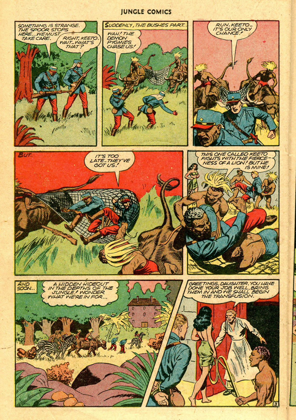 Read online Jungle Comics comic -  Issue #75 - 32