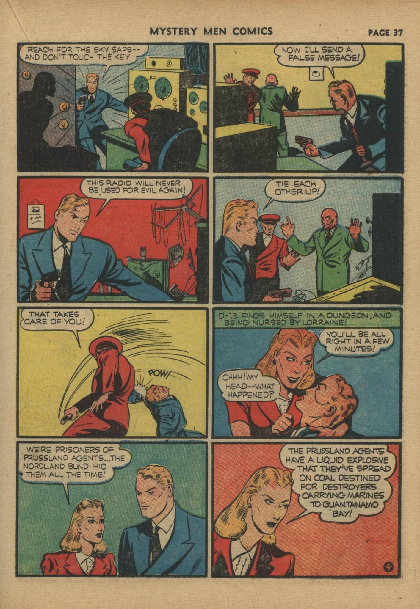 Read online Mystery Men Comics comic -  Issue #19 - 39