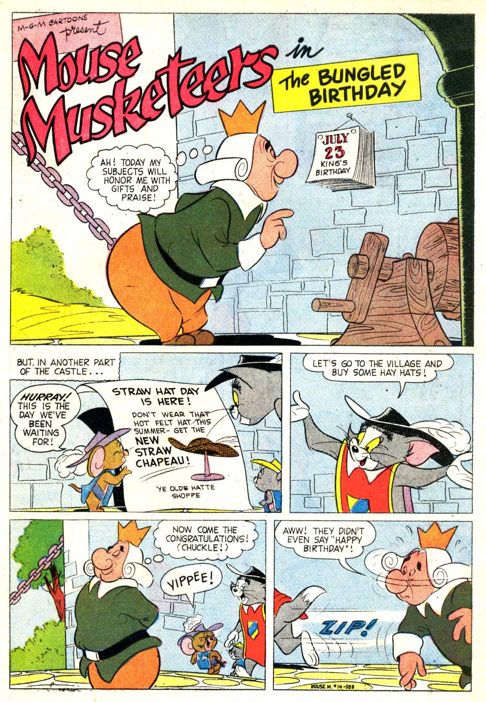 Read online M.G.M's The Mouse Musketeers comic -  Issue #14 - 3