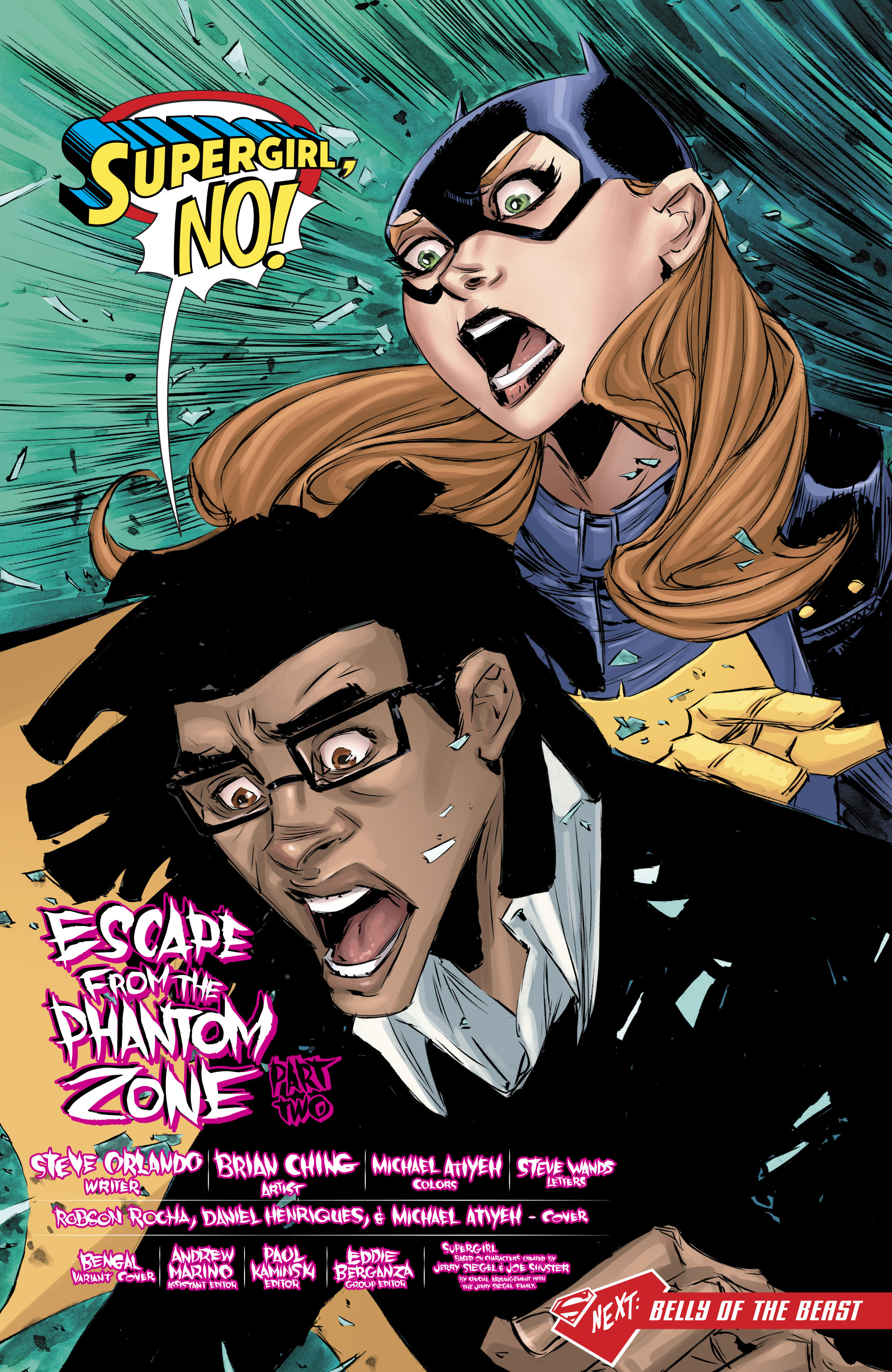 Read online Supergirl (2016) comic -  Issue #10 - 22