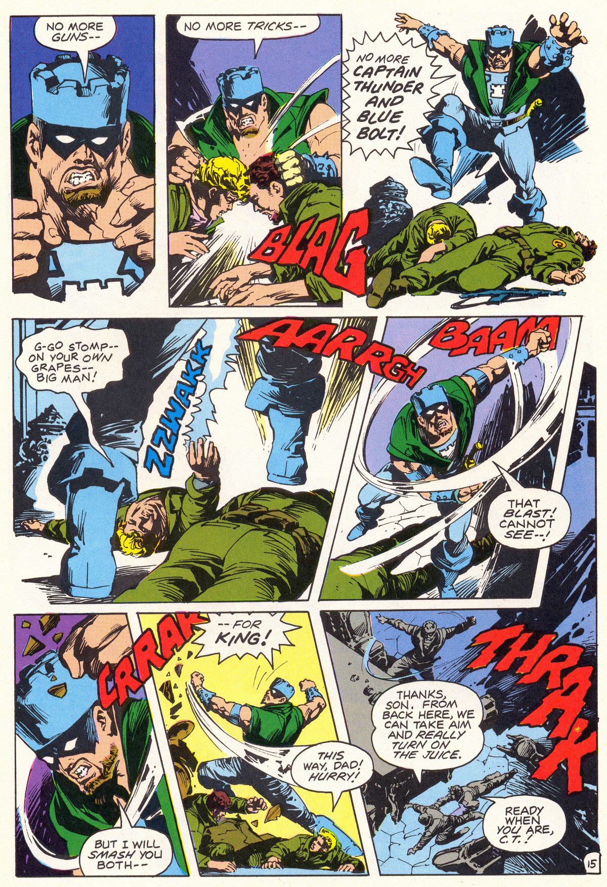Read online Captain Thunder and Blue Bolt comic -  Issue #10 - 17