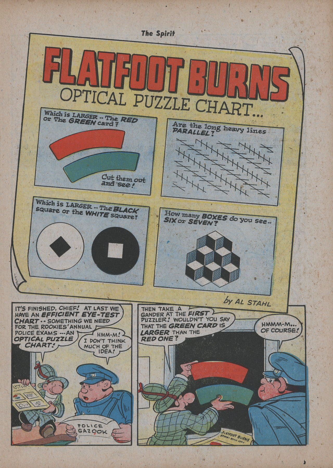 Read online The Spirit (1944) comic -  Issue #18 - 23