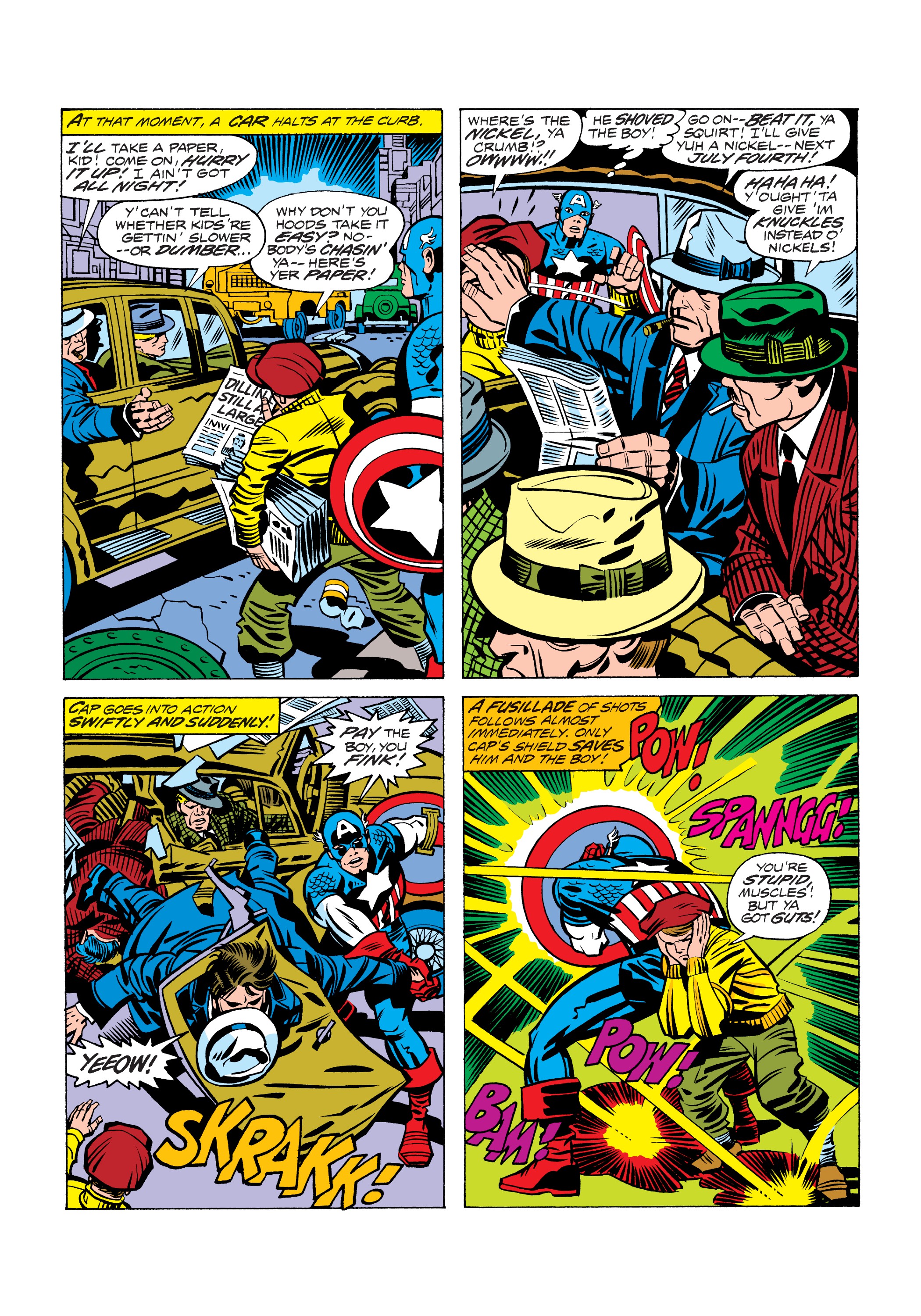 Read online Marvel Masterworks: Captain America comic -  Issue # TPB 10 (Part 2) - 71