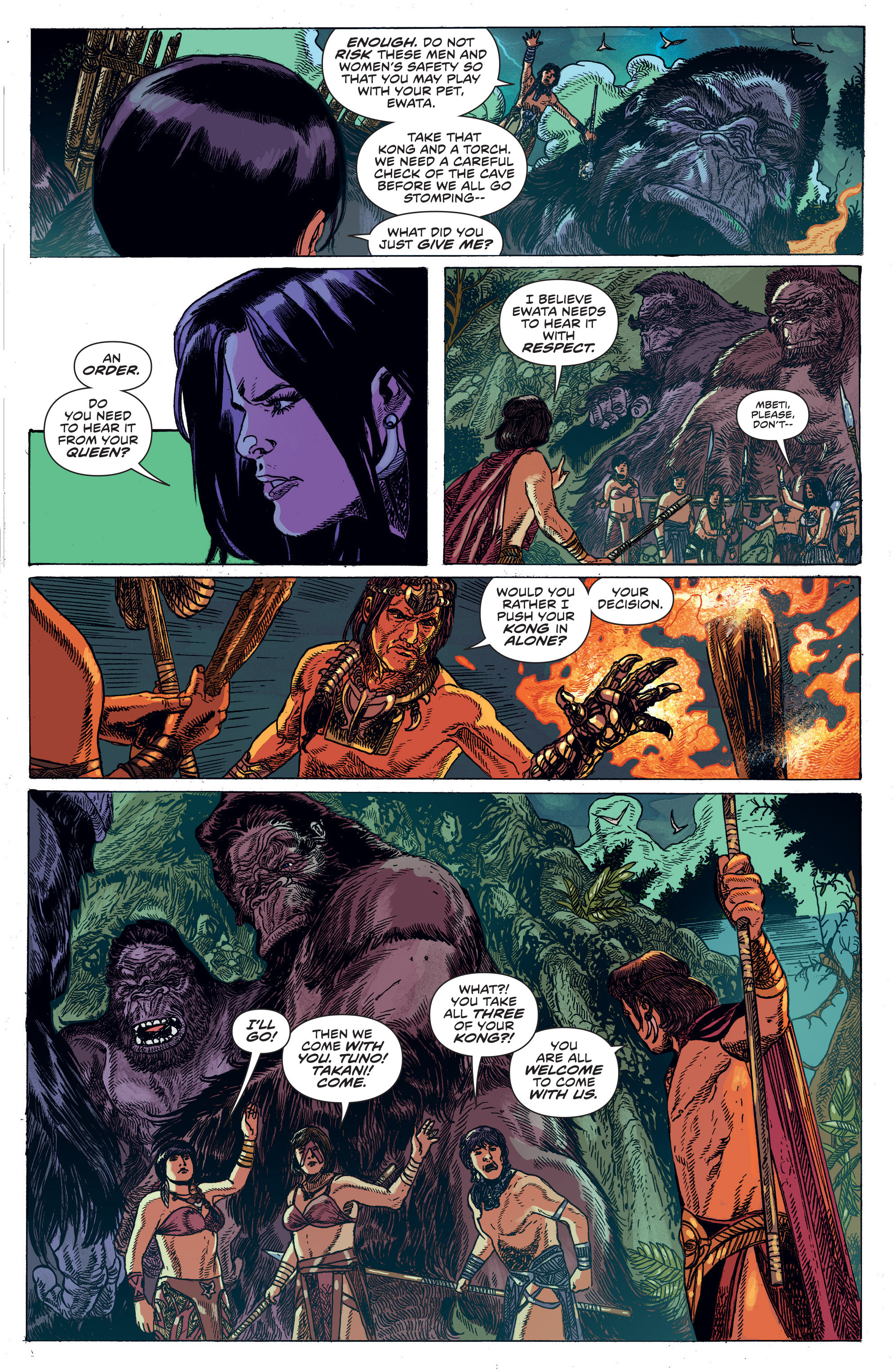 Read online Kong Of Skull Island comic -  Issue #5 - 20