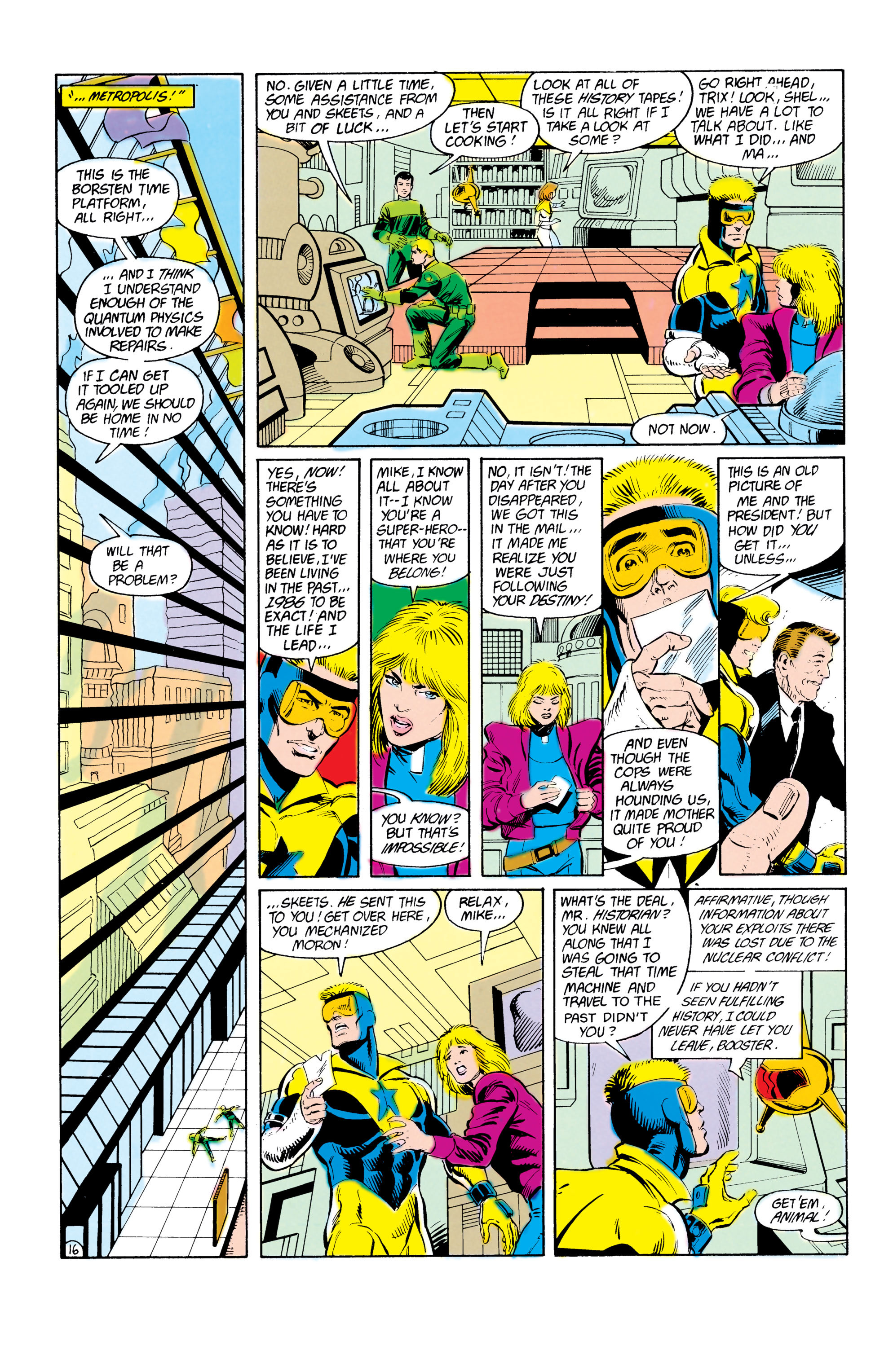 Read online Booster Gold (1986) comic -  Issue #15 - 17