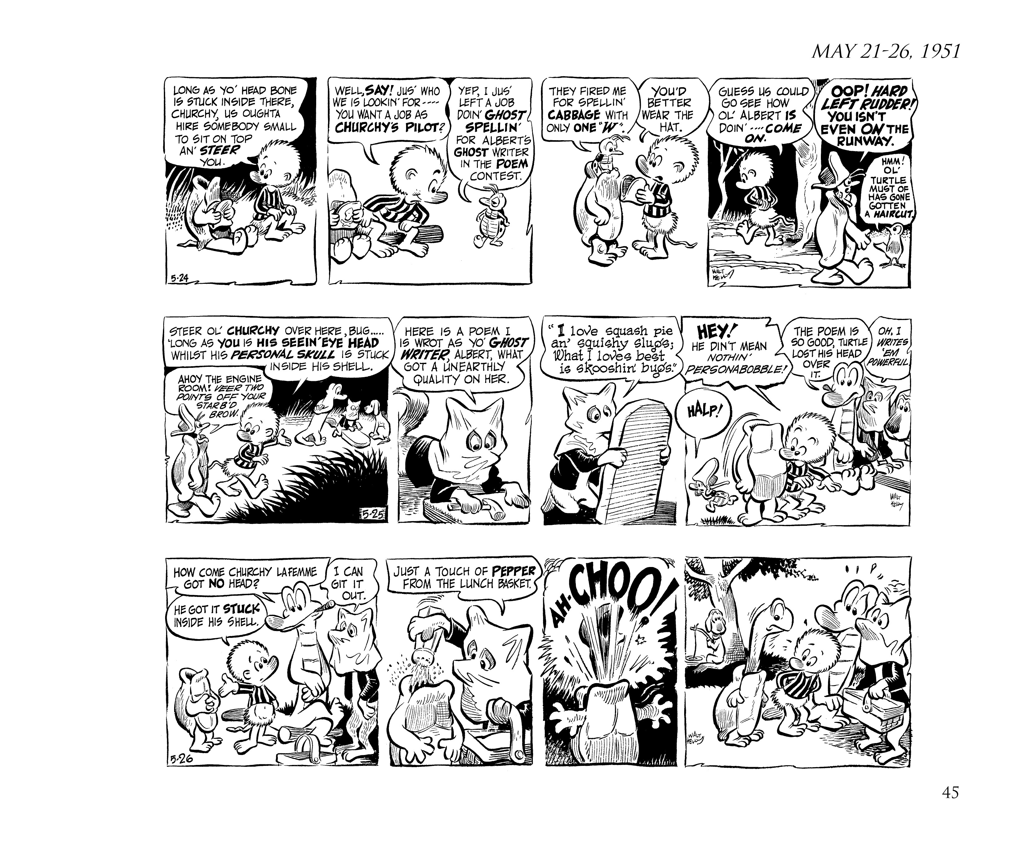 Read online Pogo by Walt Kelly: The Complete Syndicated Comic Strips comic -  Issue # TPB 2 (Part 1) - 63