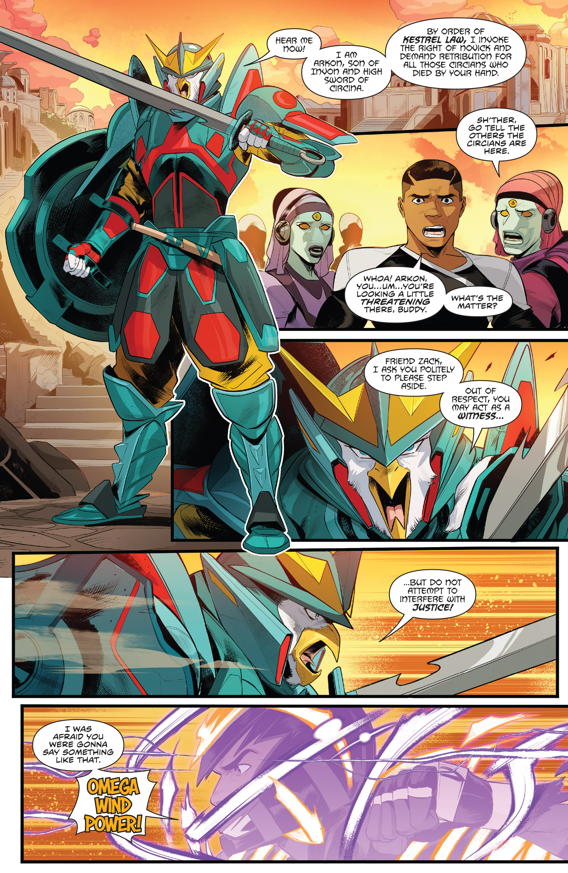 Read online Power Rangers comic -  Issue #9 - 11