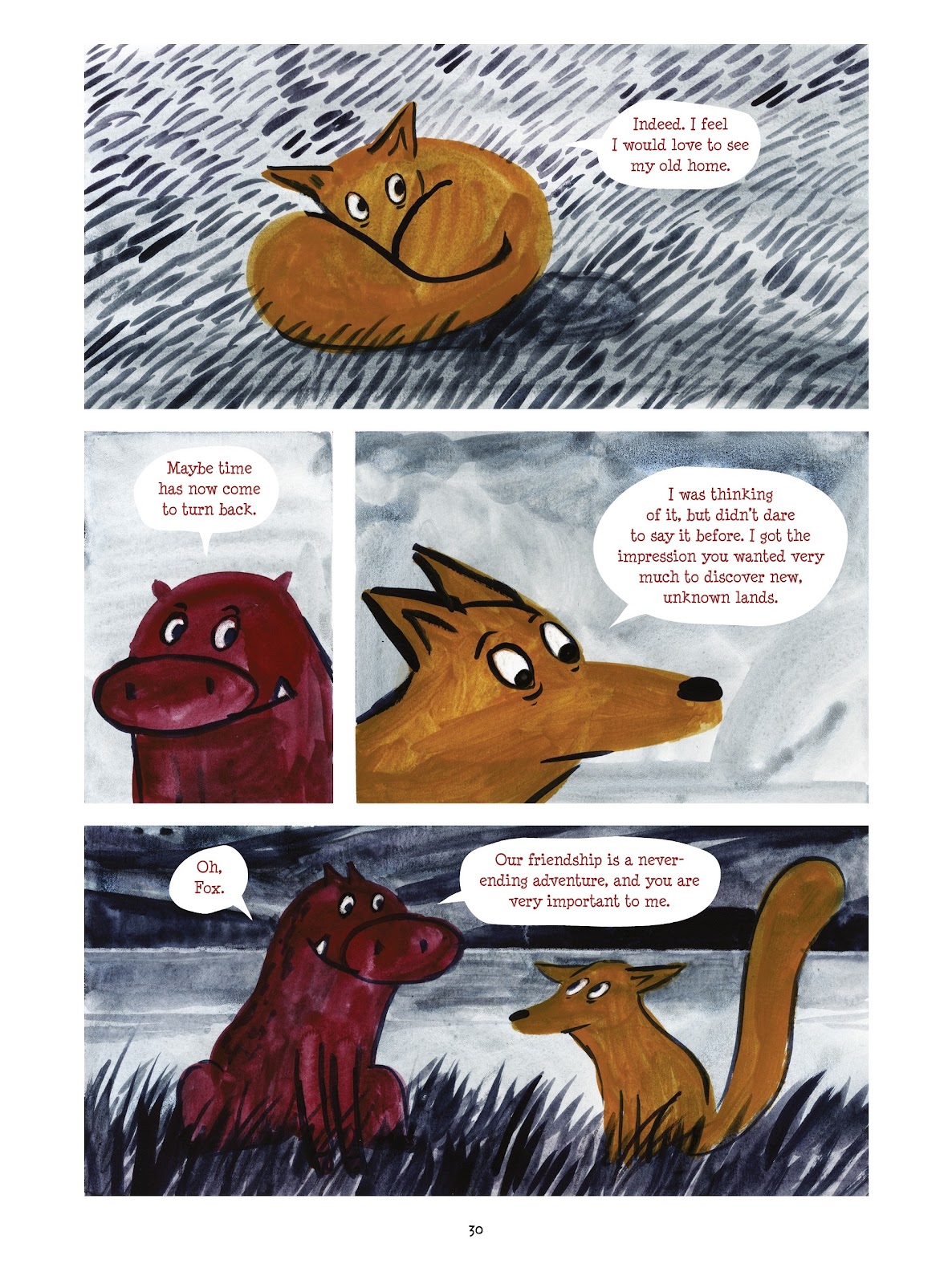 Read online Tiny Fox and Great Boar comic -  Issue #4 - 30