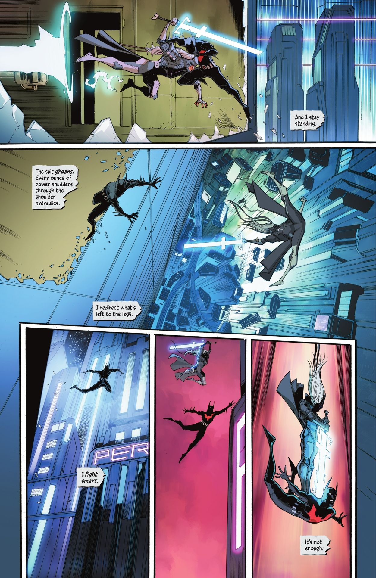 Read online Batman Beyond: Neo-Year comic -  Issue #4 - 10