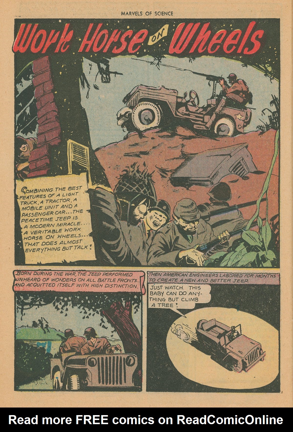 Read online Marvels Of Science comic -  Issue #2 - 34