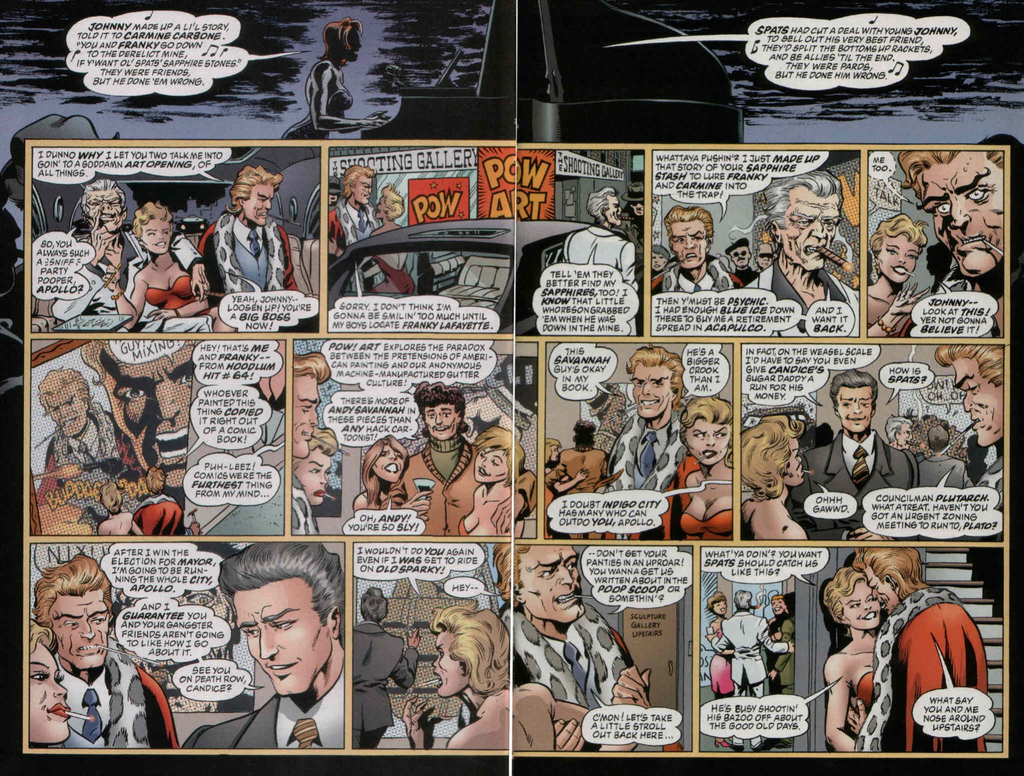 Read online Greyshirt: Indigo Sunset comic -  Issue #4 - 5