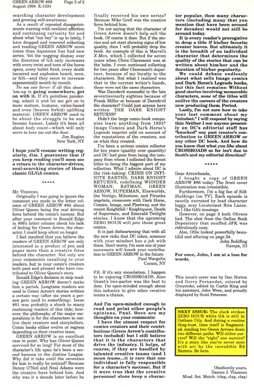 Read online Green Arrow (1988) comic -  Issue #89 - 27