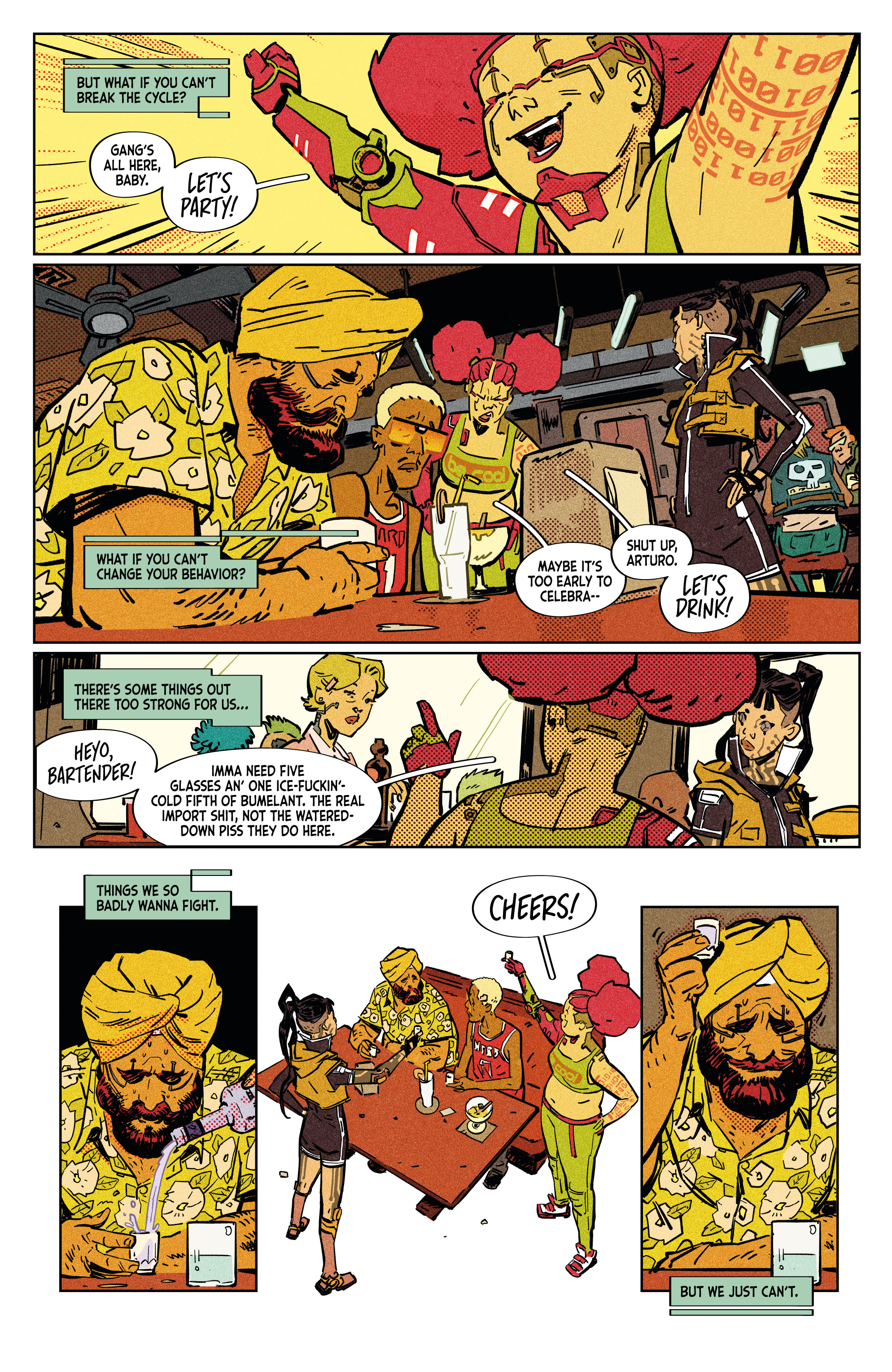 Read online Cyberpunk 2077: Blackout comic -  Issue #3 - 3