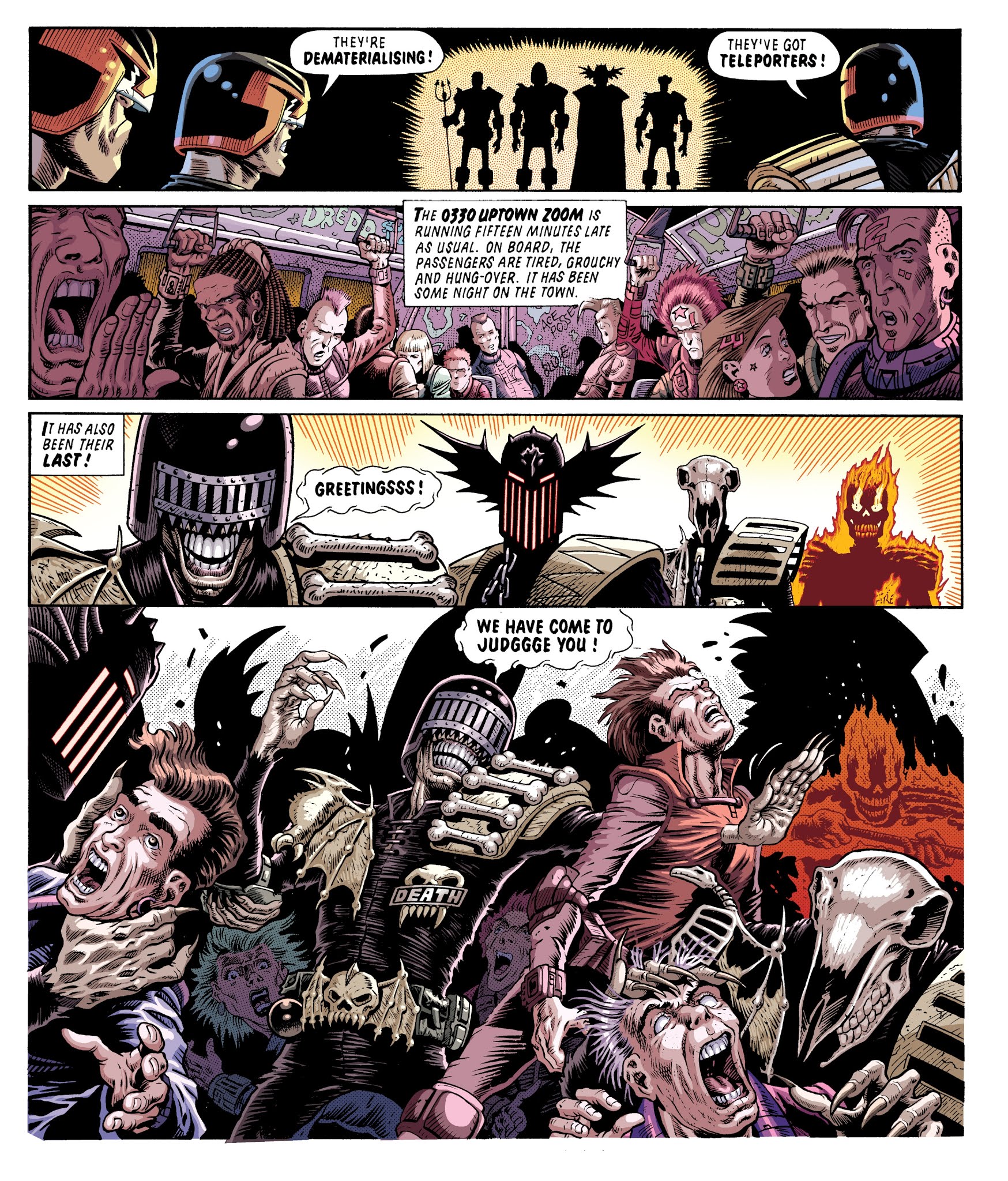 Read online Judge Dredd Classics: The Dark Judges comic -  Issue # TPB - 75