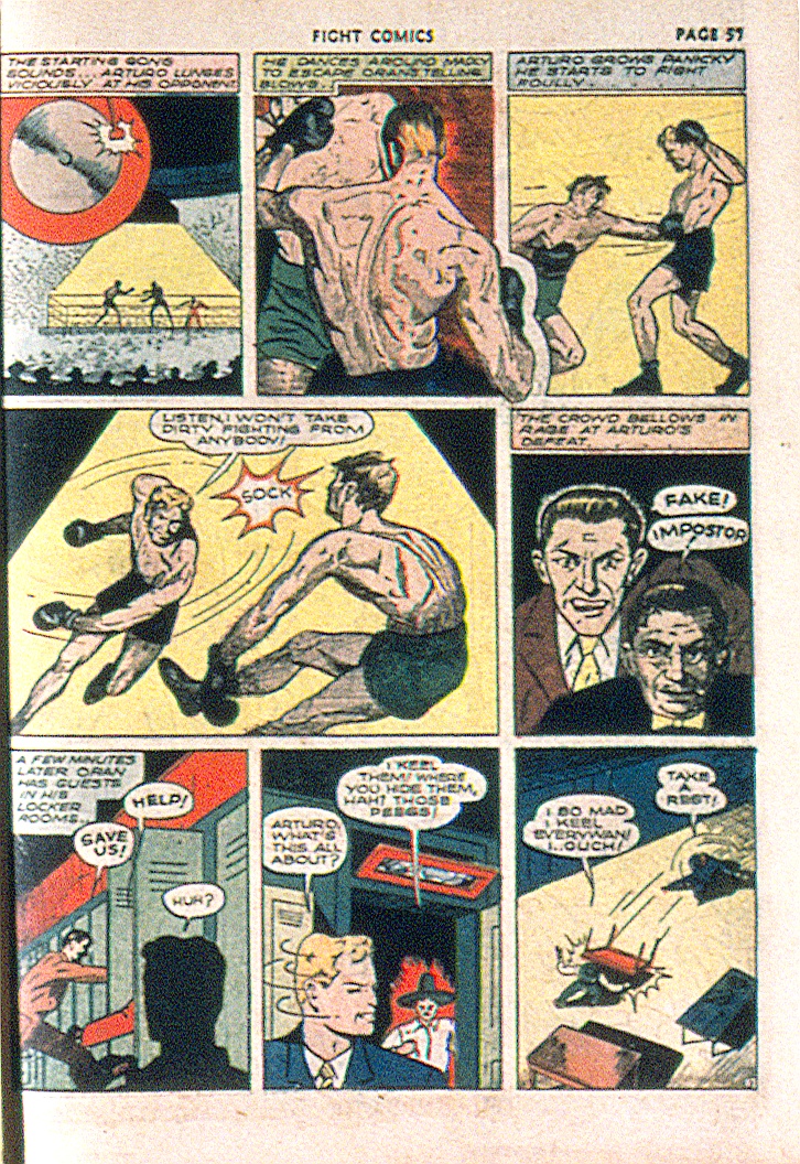 Read online Fight Comics comic -  Issue #13 - 58